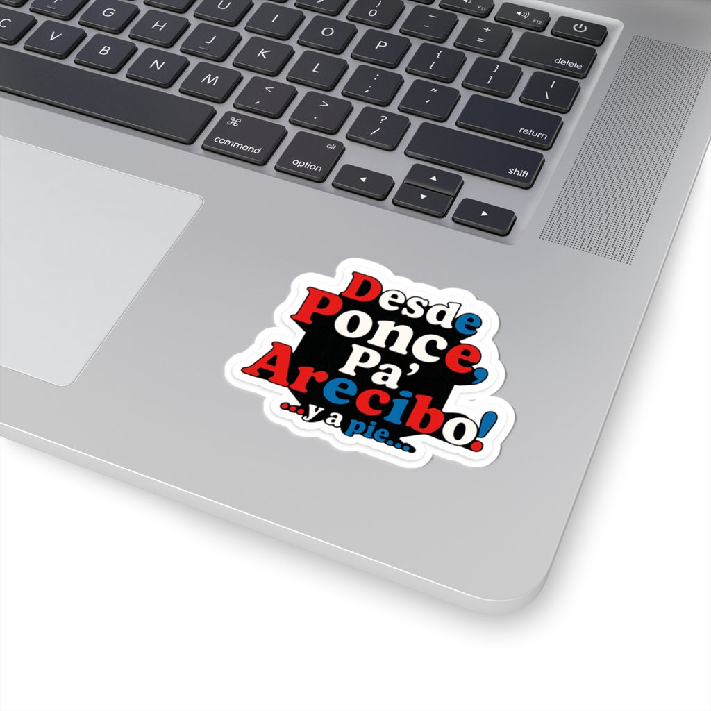 Desde Ponce pa' Arecibo - Caminata Central, Kiss-Cut Stickers