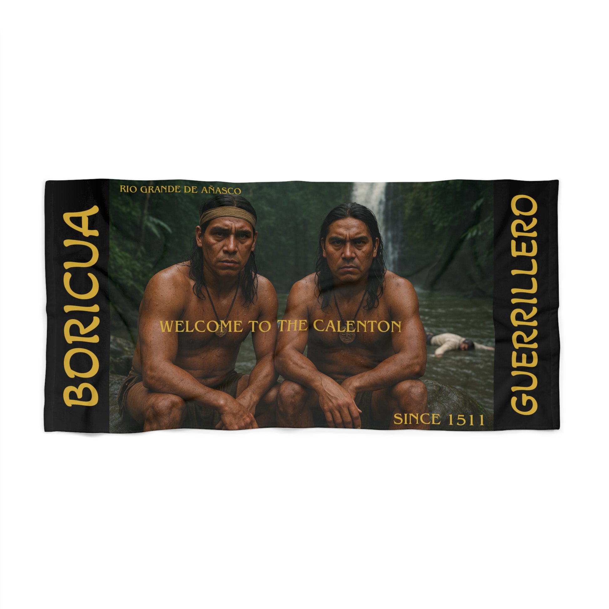 “Welcome to the Calentón – Since 1511” Commemorative Beach Towel