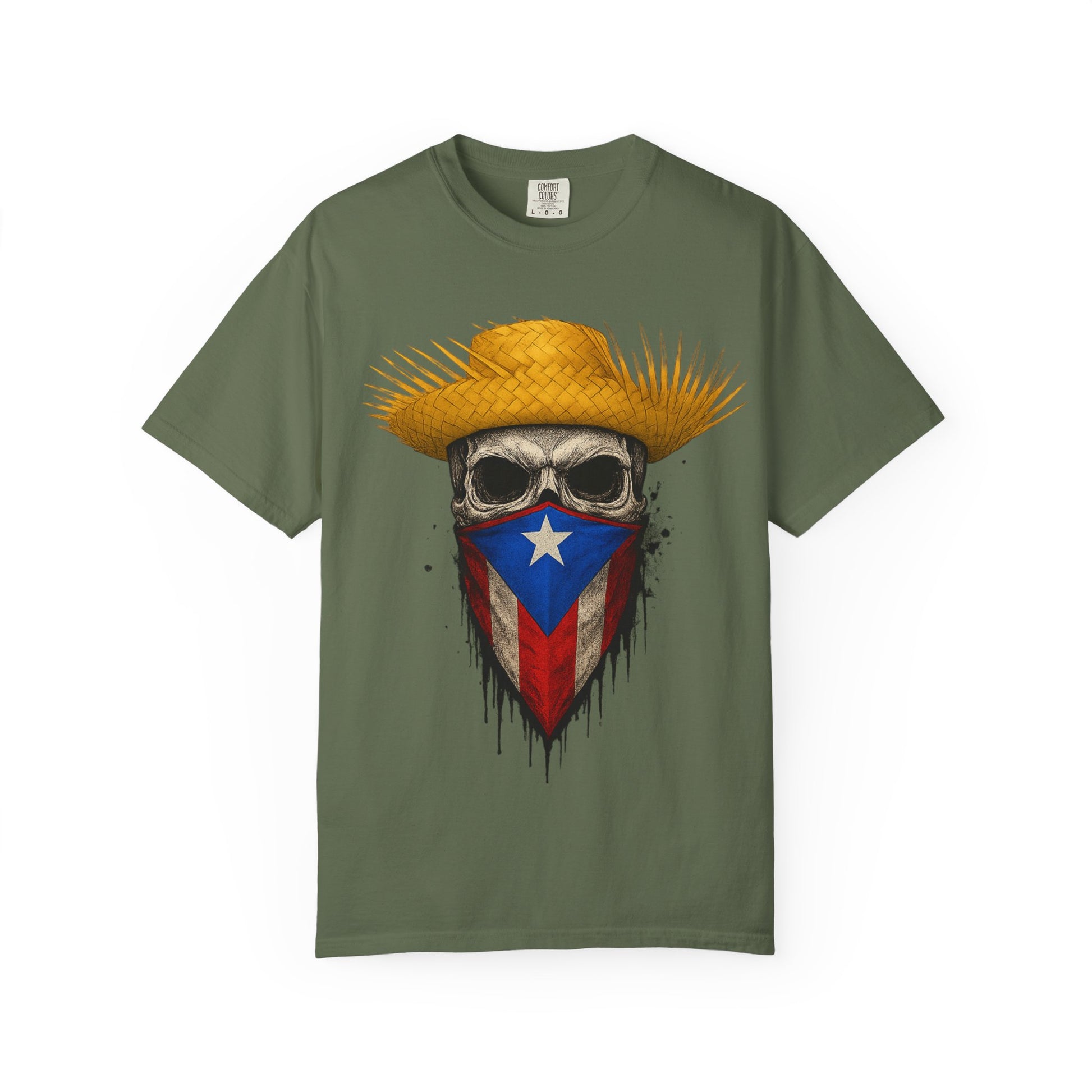 “Boricua Hasta el Hueso” Edition– Patriotic/Urban Graphic Tee