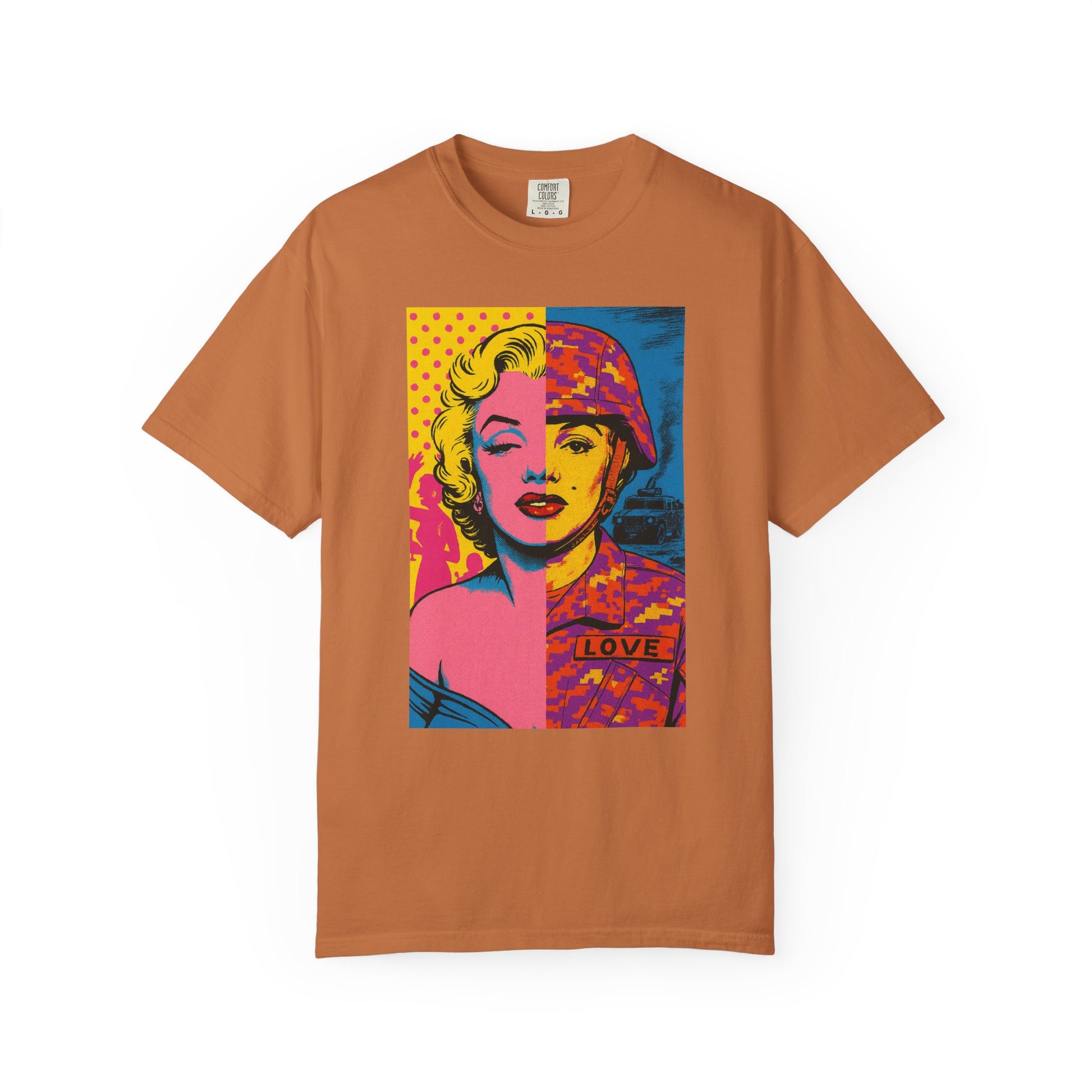 Marilyn Monroe Soldier Edition – Military-Urban Graphic Tee