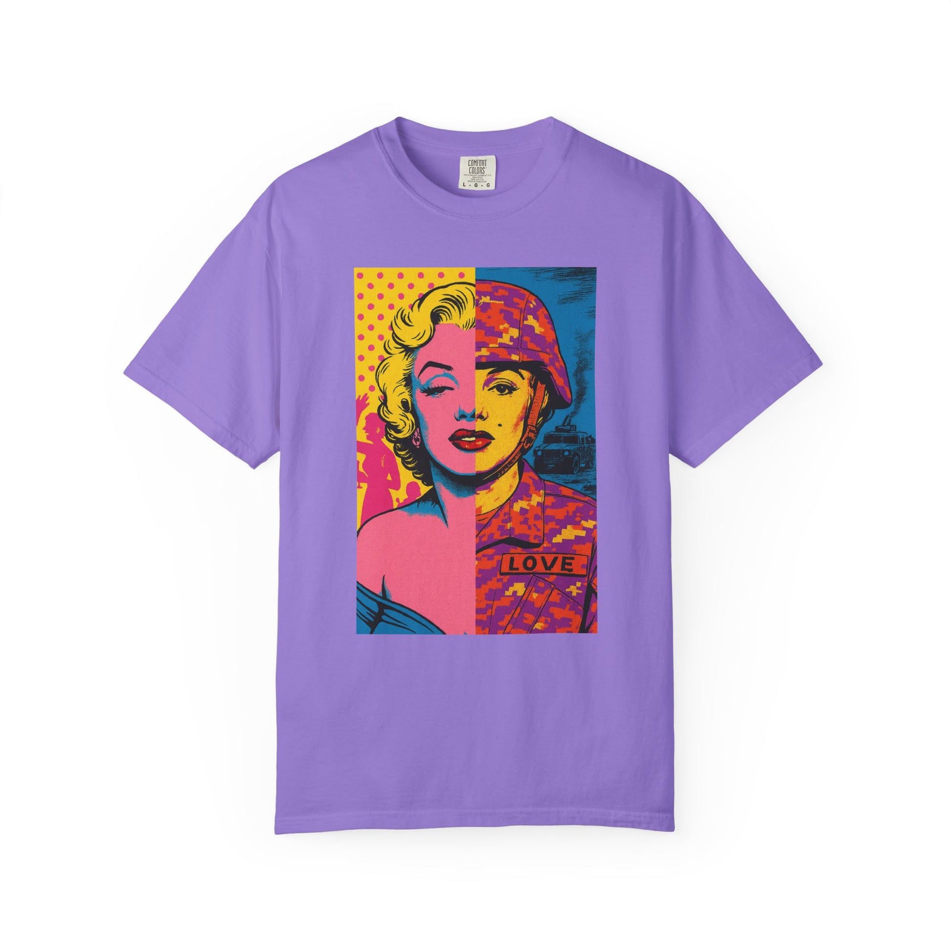Marilyn Monroe Soldier Edition – Military-Urban Graphic Tee