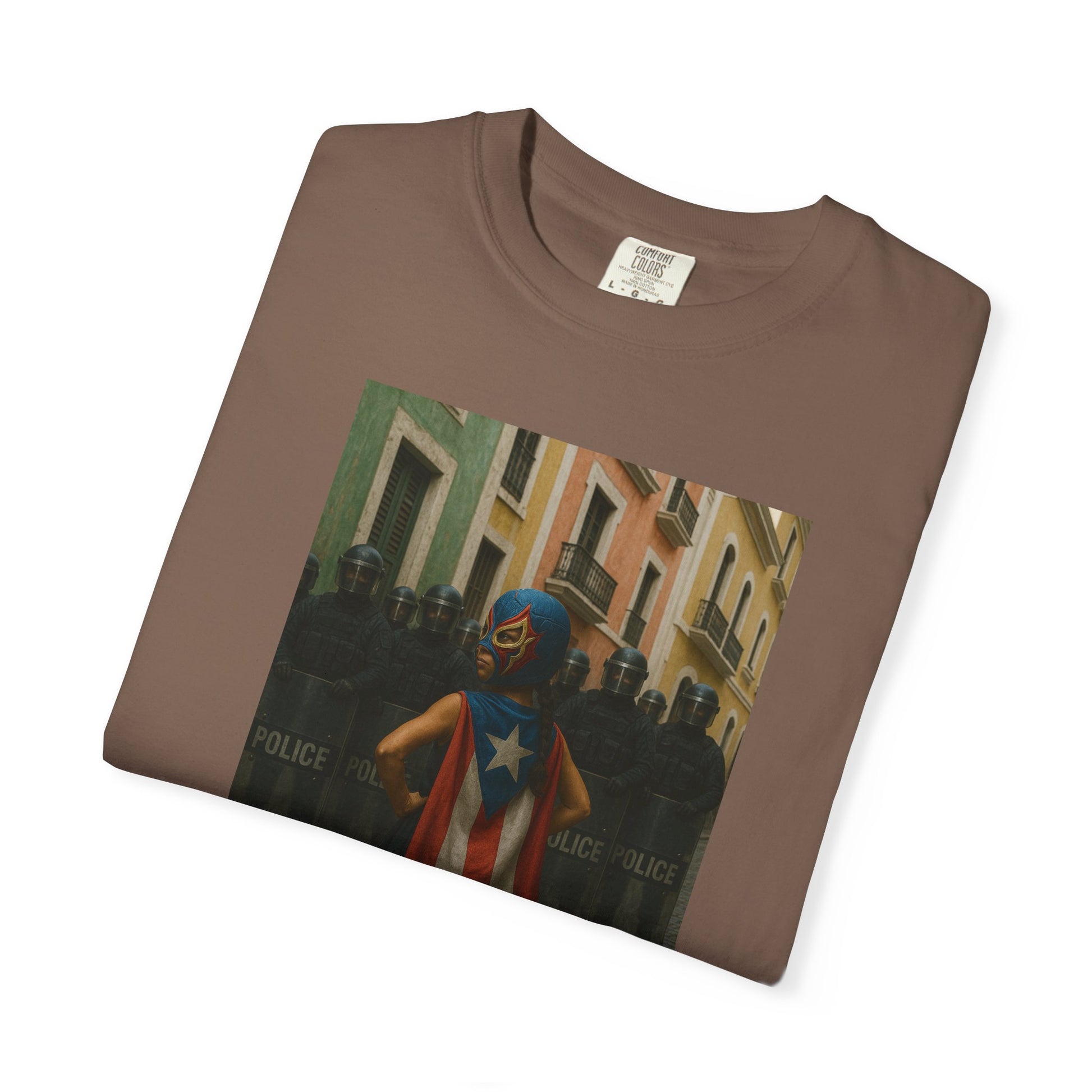 Boricua Super Girl Edition – Military-Urban Graphic Tee