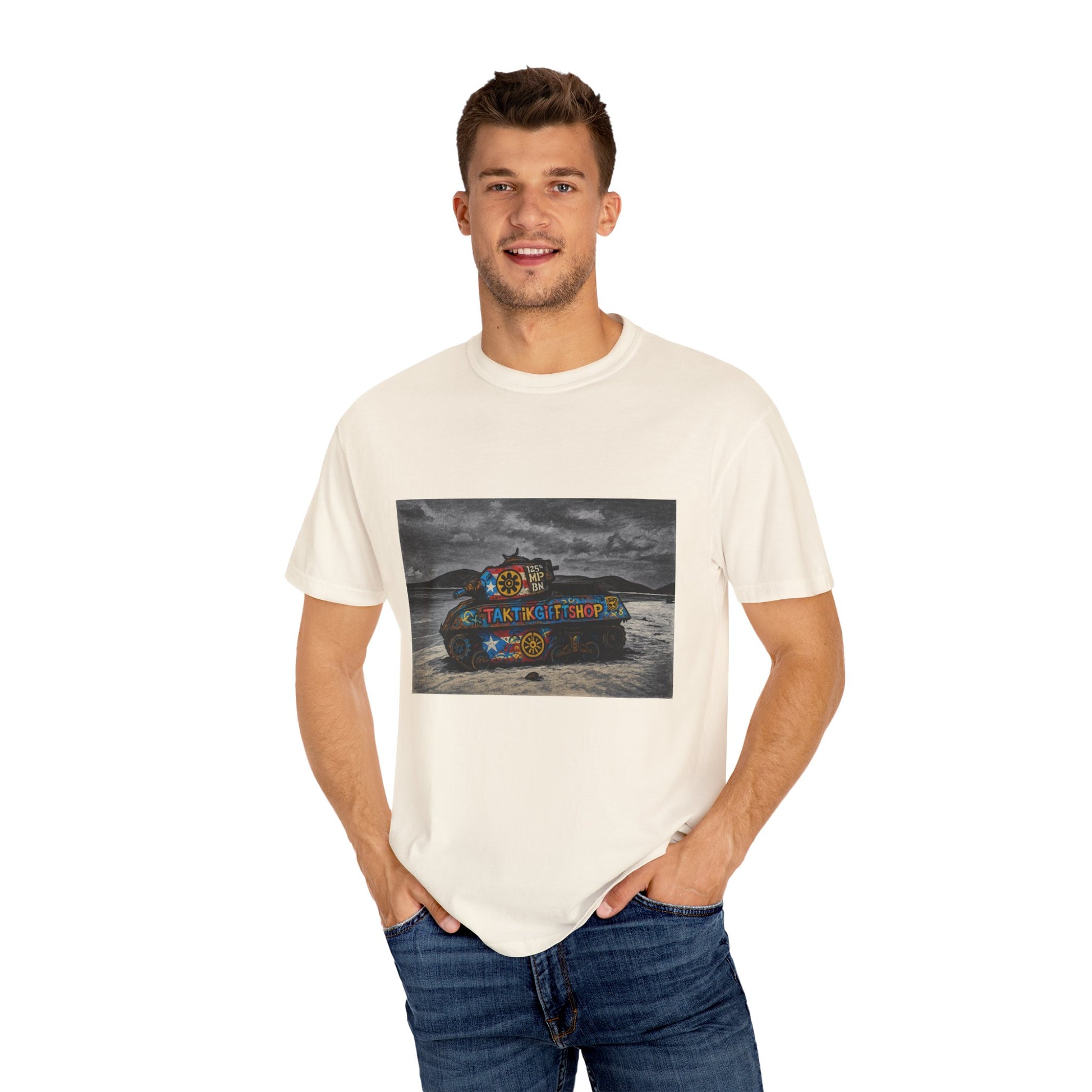 Playa Flamenco Tank Edition – Military-Urban Graphic Tee
