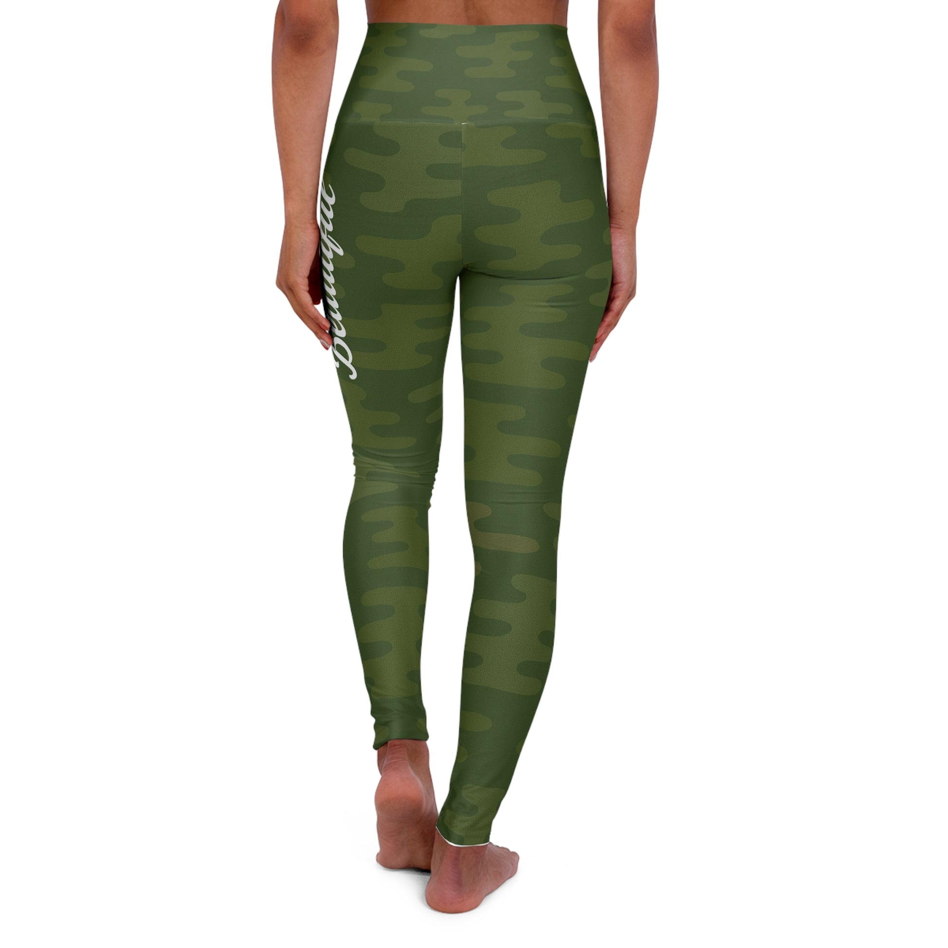 Empowerment High-Waisted Activewear Leggings – Strong & Beautiful Collection