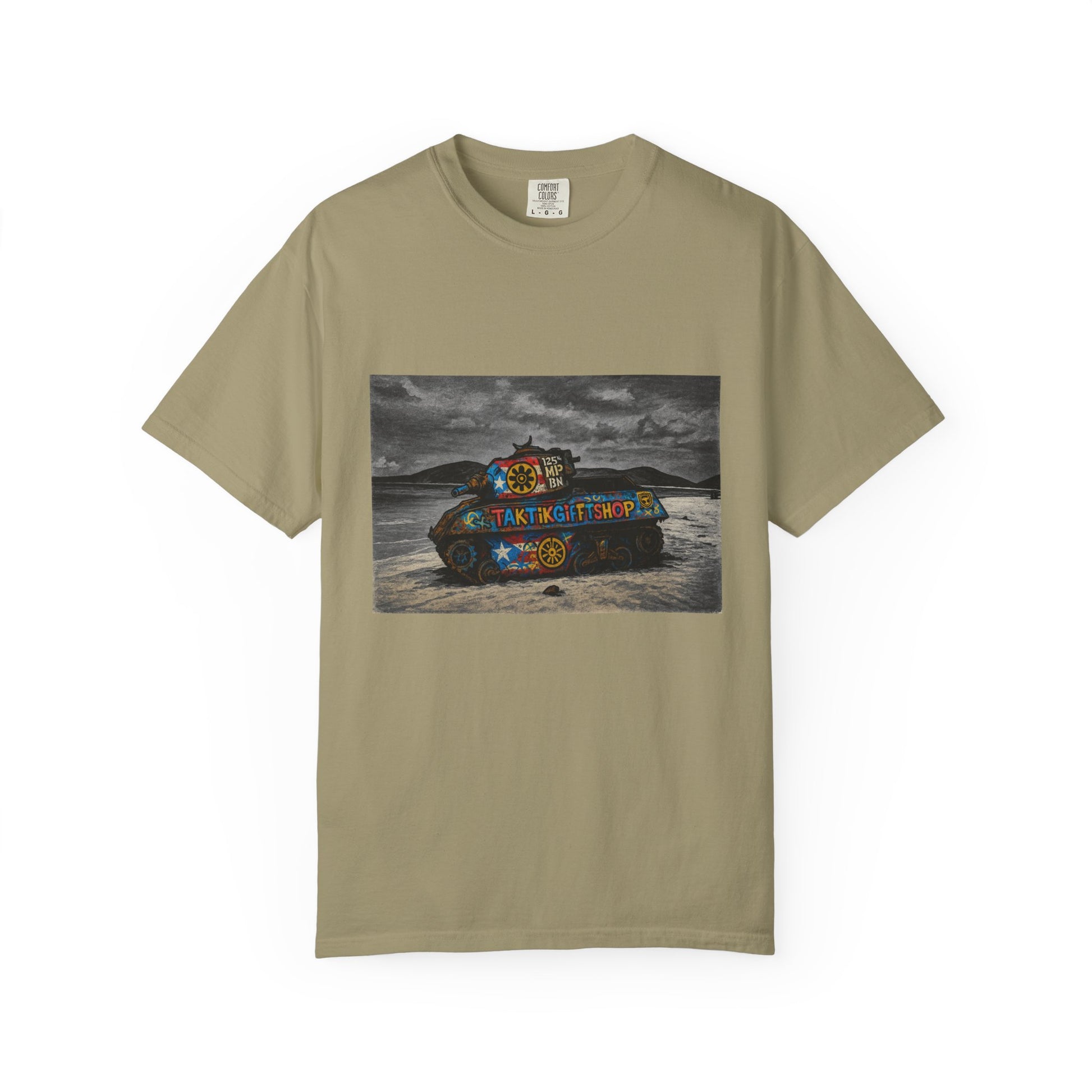 Playa Flamenco Tank Edition – Military-Urban Graphic Tee