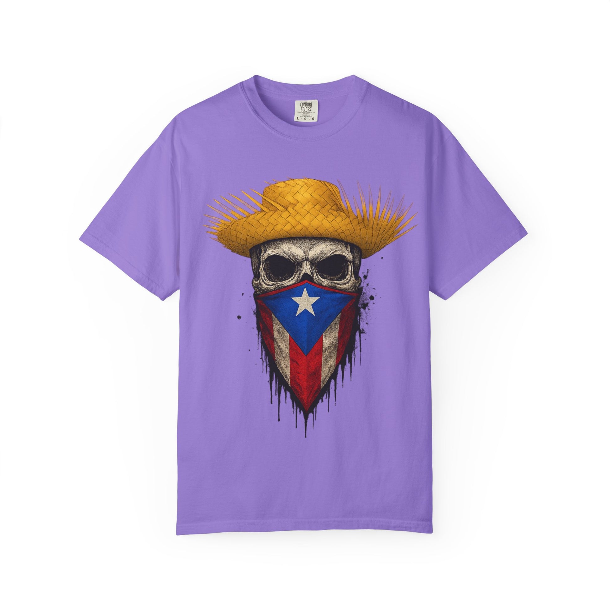 “Boricua Hasta el Hueso” Edition– Patriotic/Urban Graphic Tee