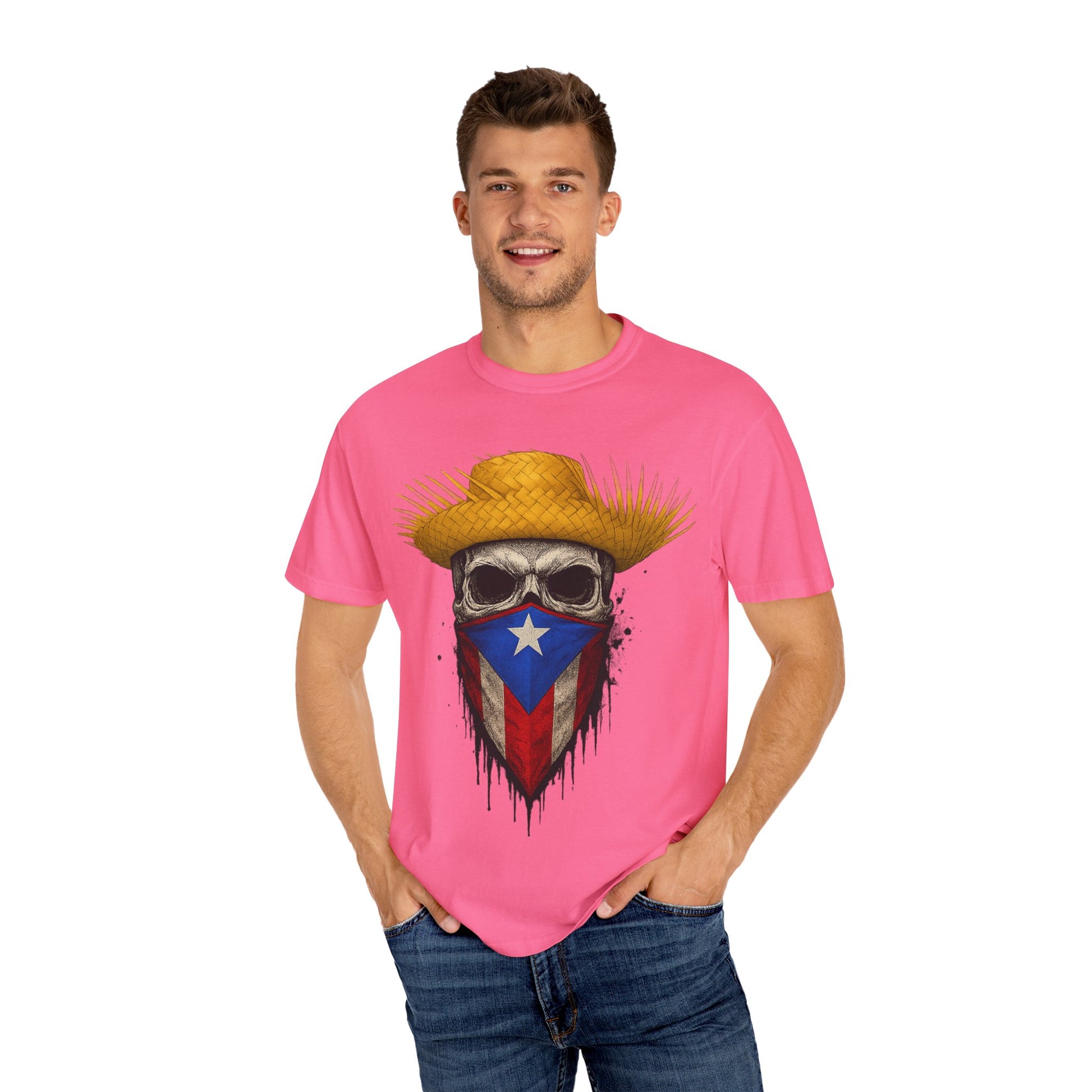 “Boricua Hasta el Hueso” Edition– Patriotic/Urban Graphic Tee