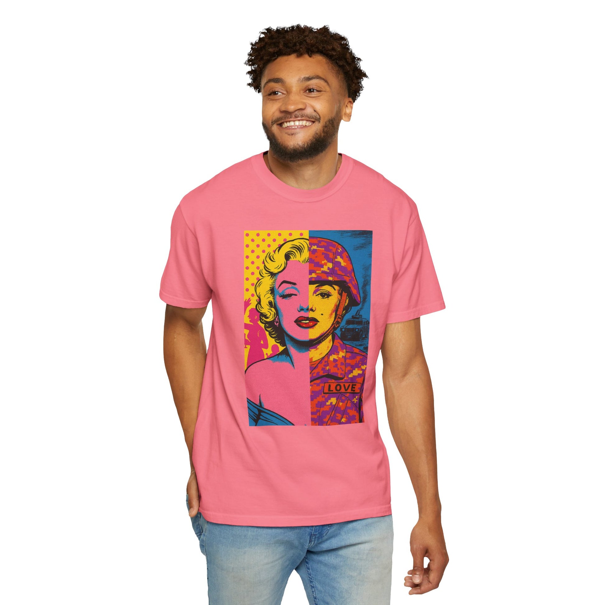 Marilyn Monroe Soldier Edition – Military-Urban Graphic Tee