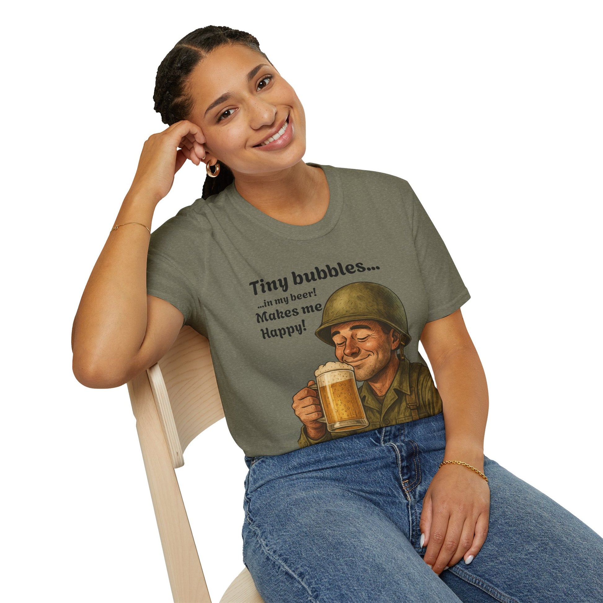 Tiny Bubbles T-Shirt – Cadence & Cold Ones Edition