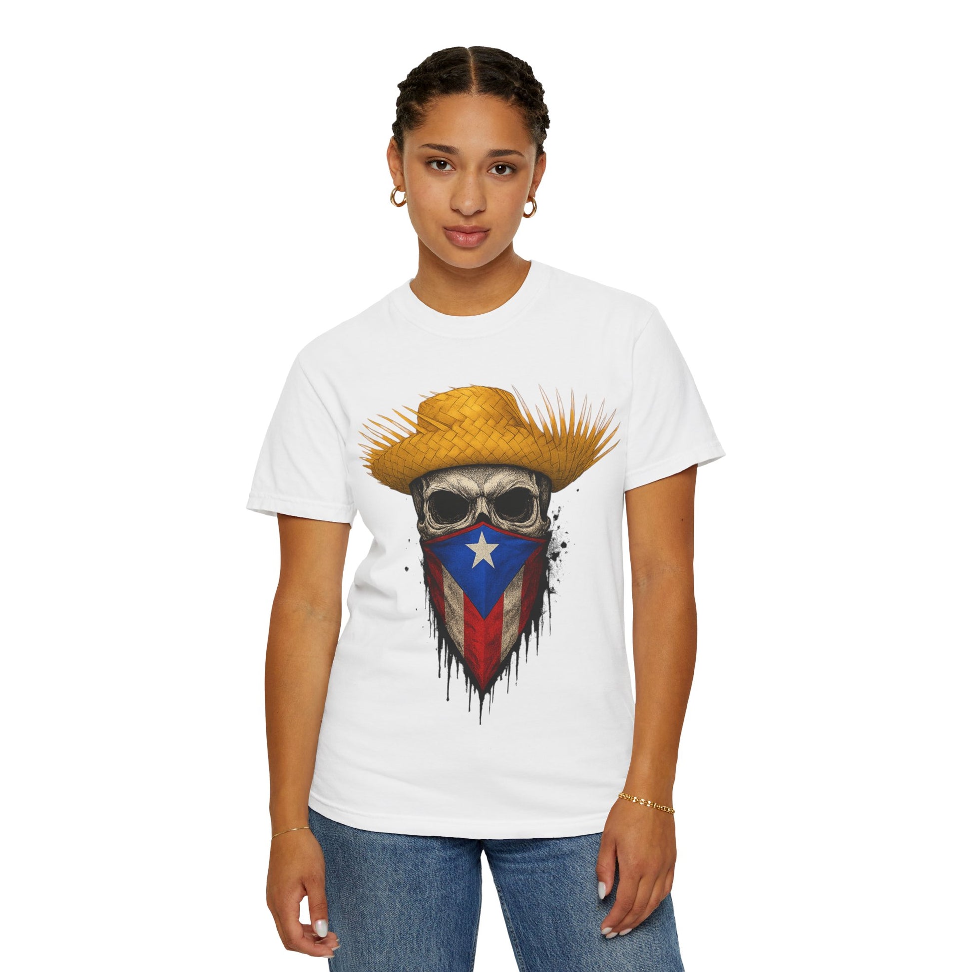 “Boricua Hasta el Hueso” Edition– Patriotic/Urban Graphic Tee