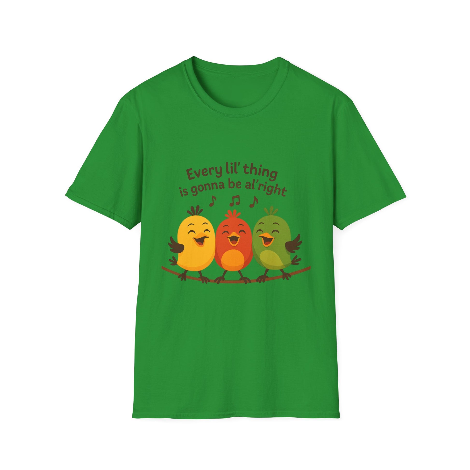 3 Little Birds Funny T-Shirt – “Every li'l thing, is gonna be alright” Edition