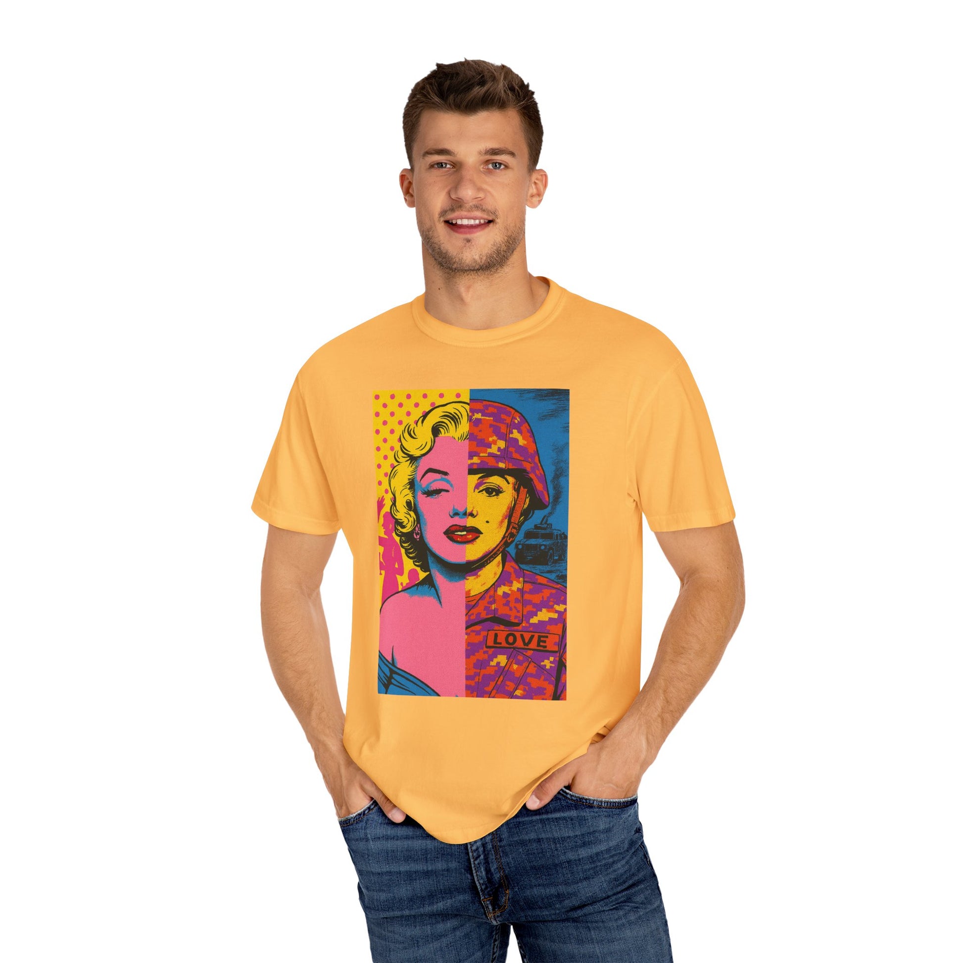 Marilyn Monroe Soldier Edition – Military-Urban Graphic Tee
