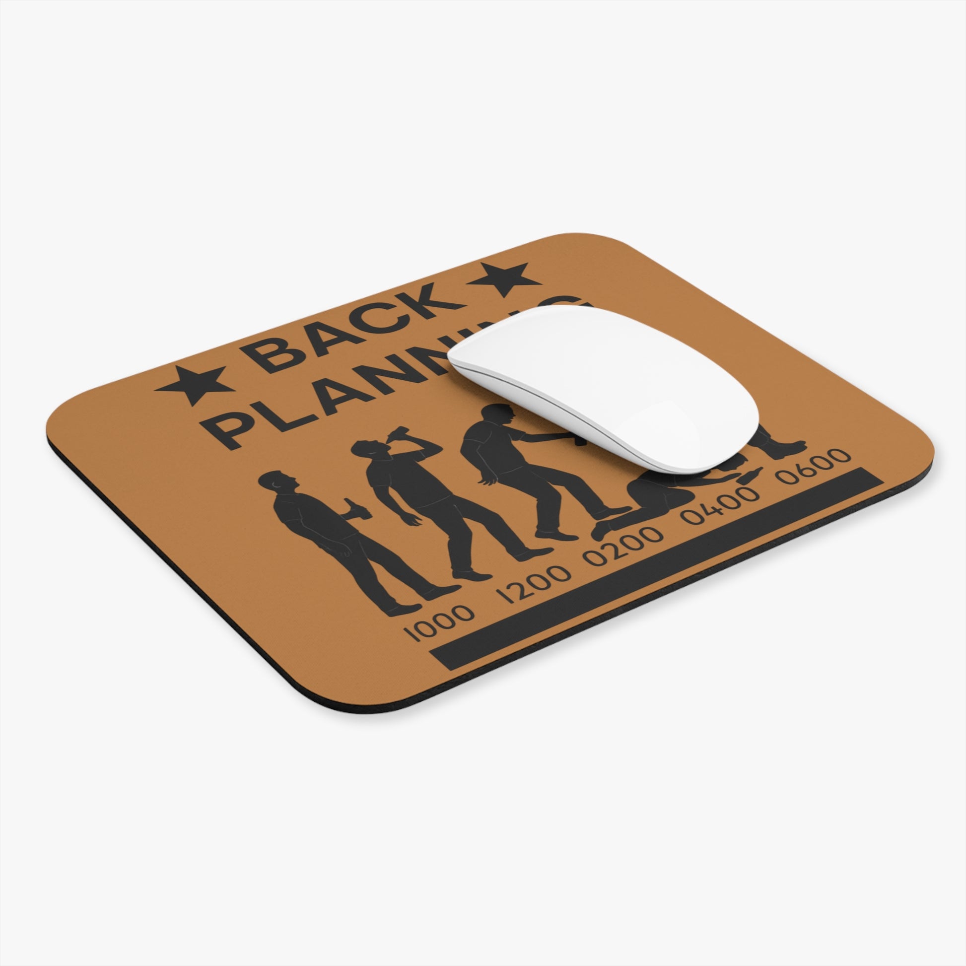 Mouse Pad with Funny Design, Gamer Desk Accessory, Home Office Decor, Military Theme