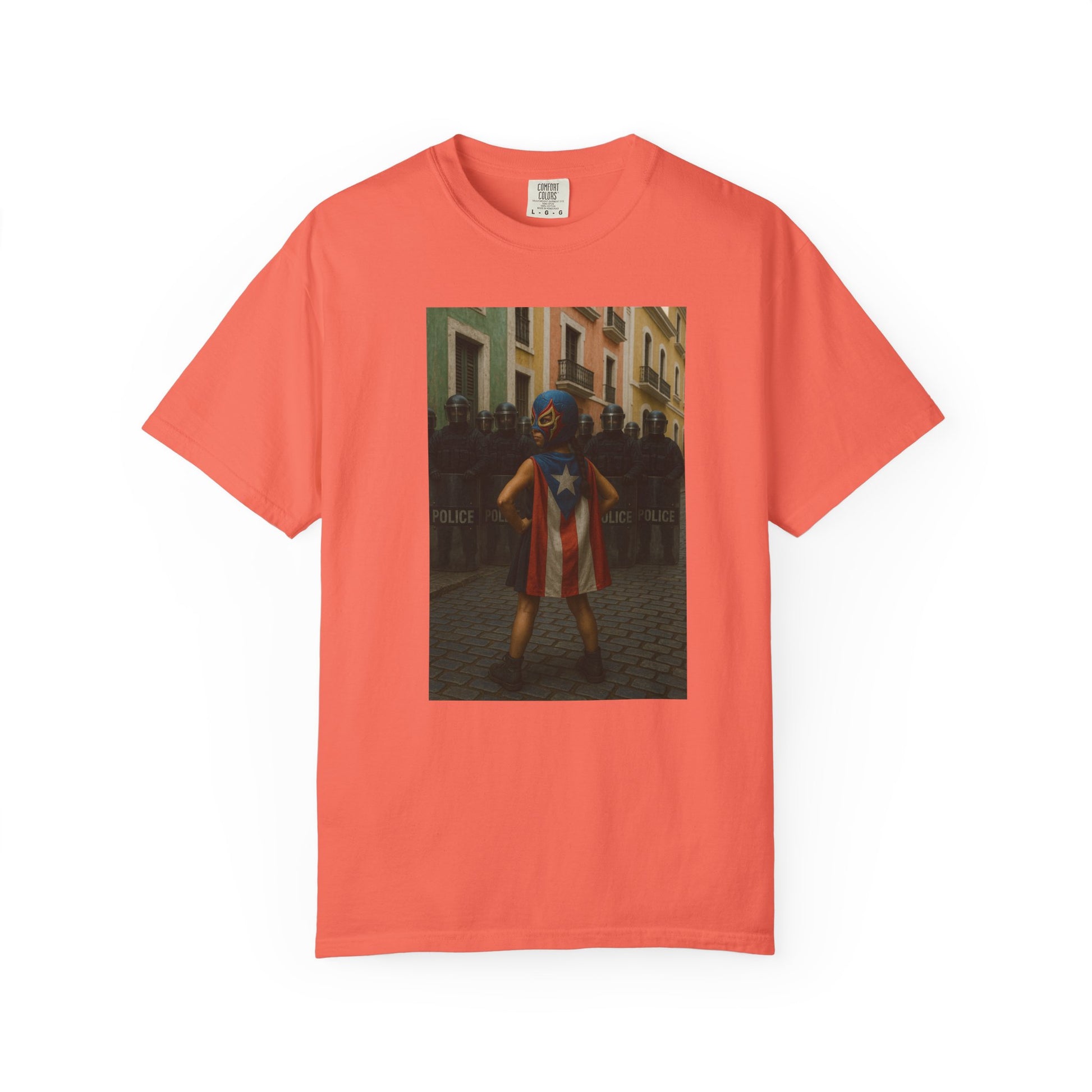 Boricua Super Girl Edition – Military-Urban Graphic Tee