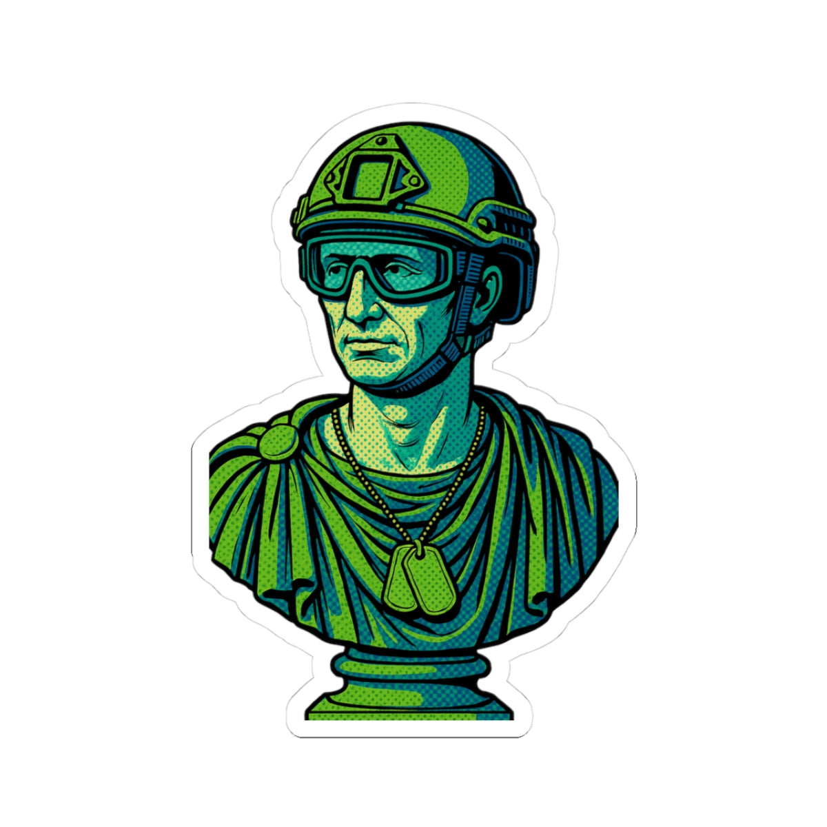 General Cesar, Kiss-Cut Stickers