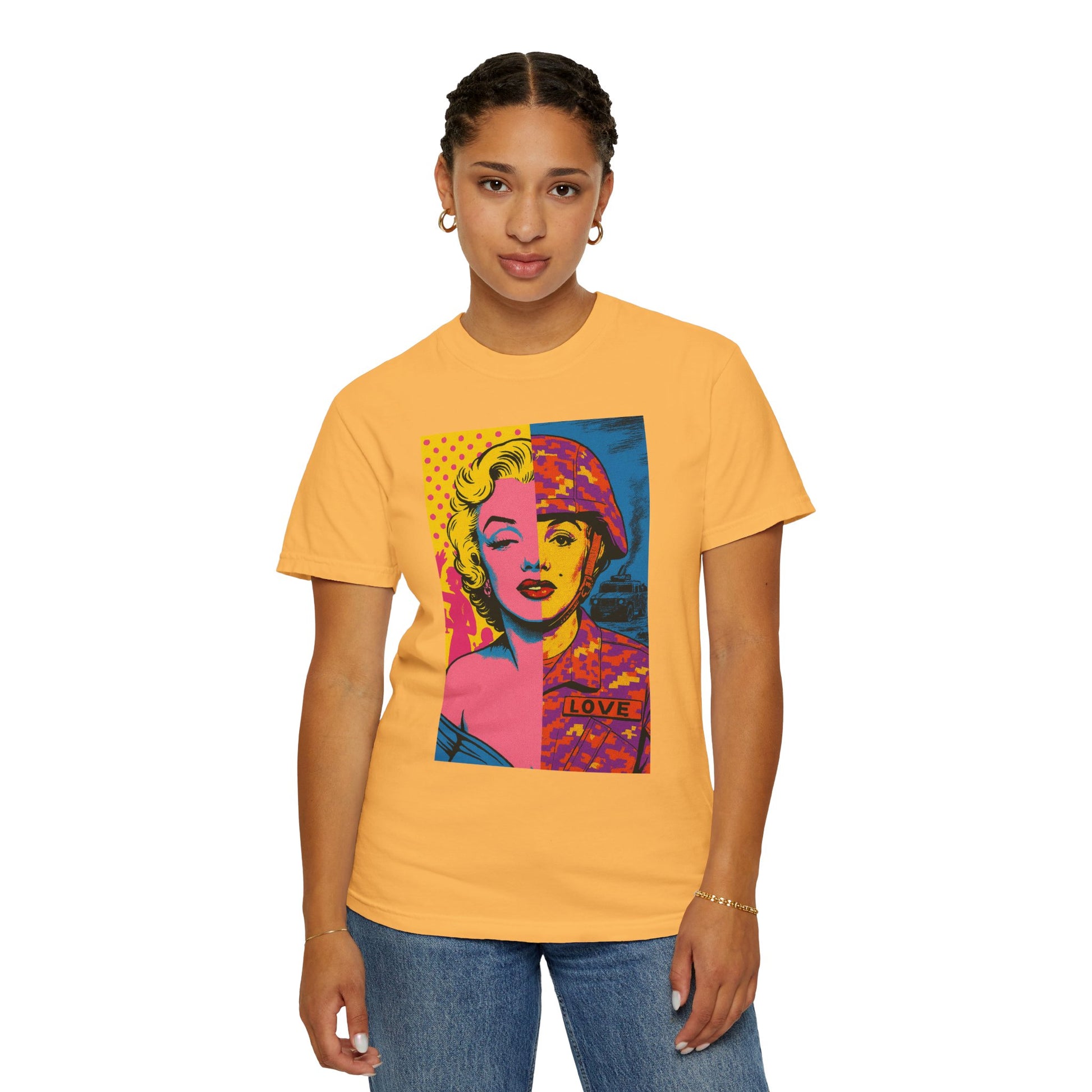 Marilyn Monroe Soldier Edition – Military-Urban Graphic Tee