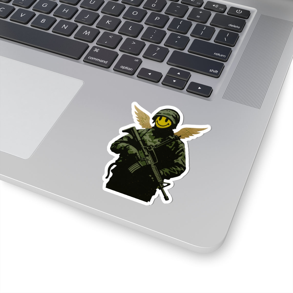 Happy Soldier, Kiss-Cut Stickers