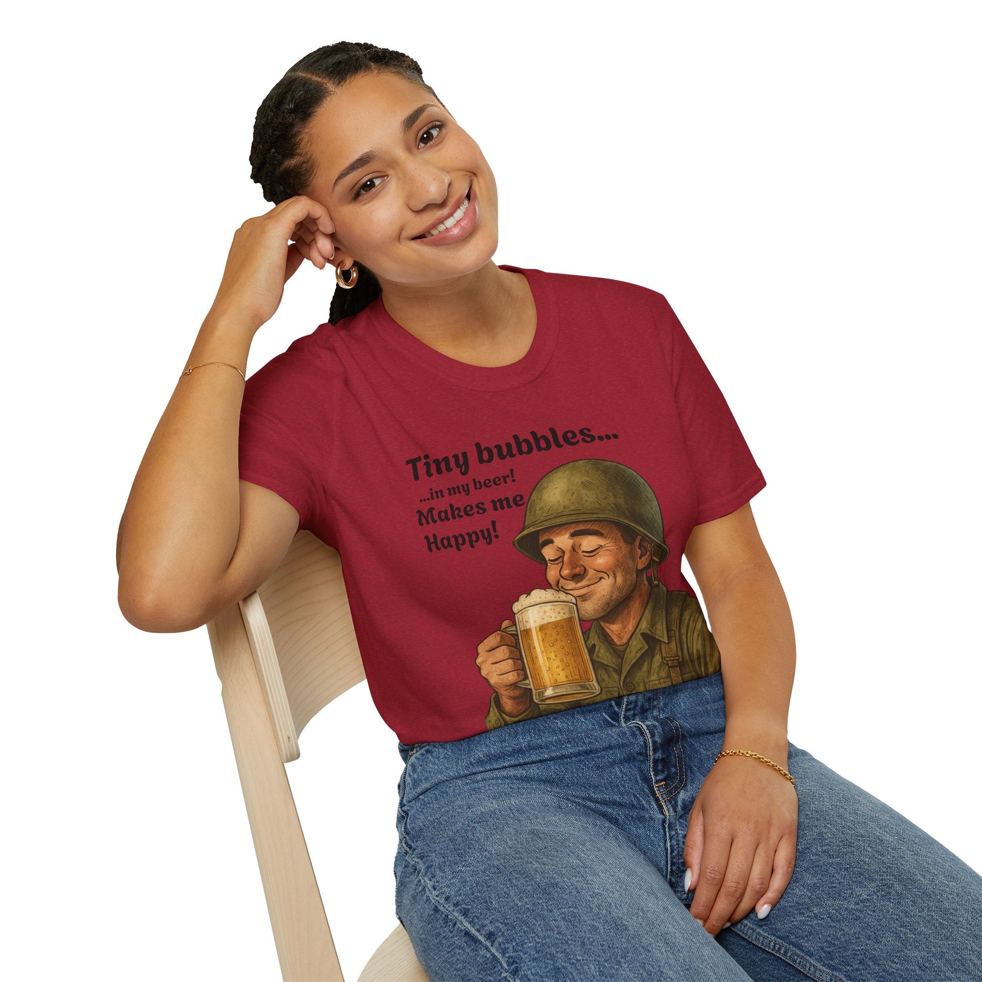 Tiny Bubbles T-Shirt – Cadence & Cold Ones Edition
