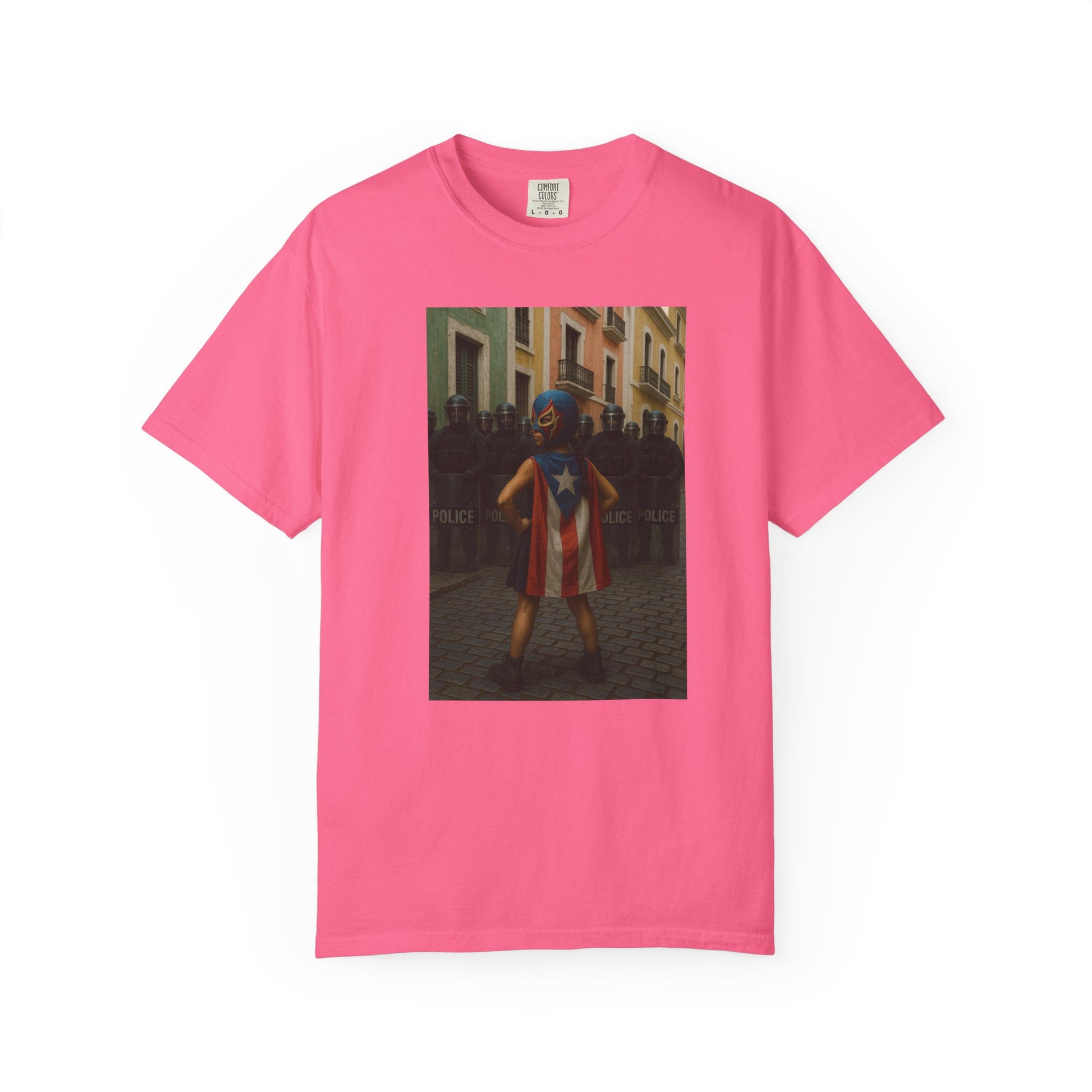 Boricua Super Girl Edition – Military-Urban Graphic Tee