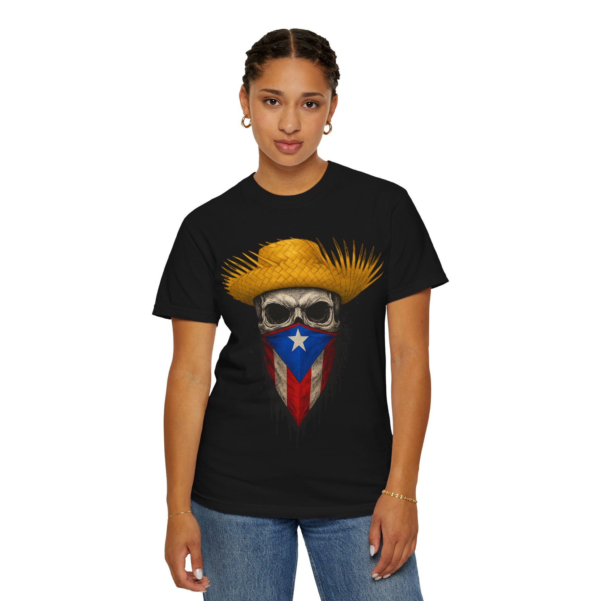 “Boricua Hasta el Hueso” Edition– Patriotic/Urban Graphic Tee