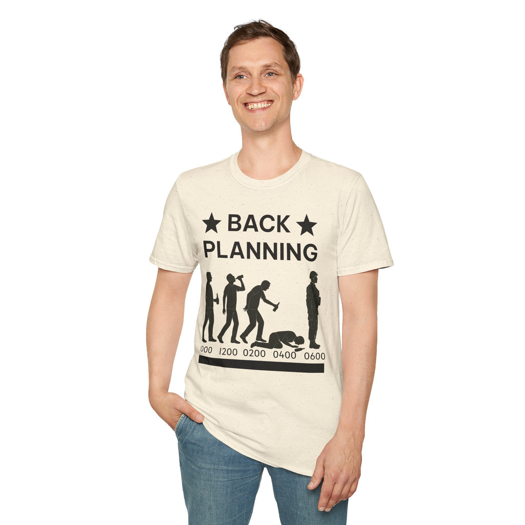 "Back-Planning My Hangover " – Funny Military T-Shirt