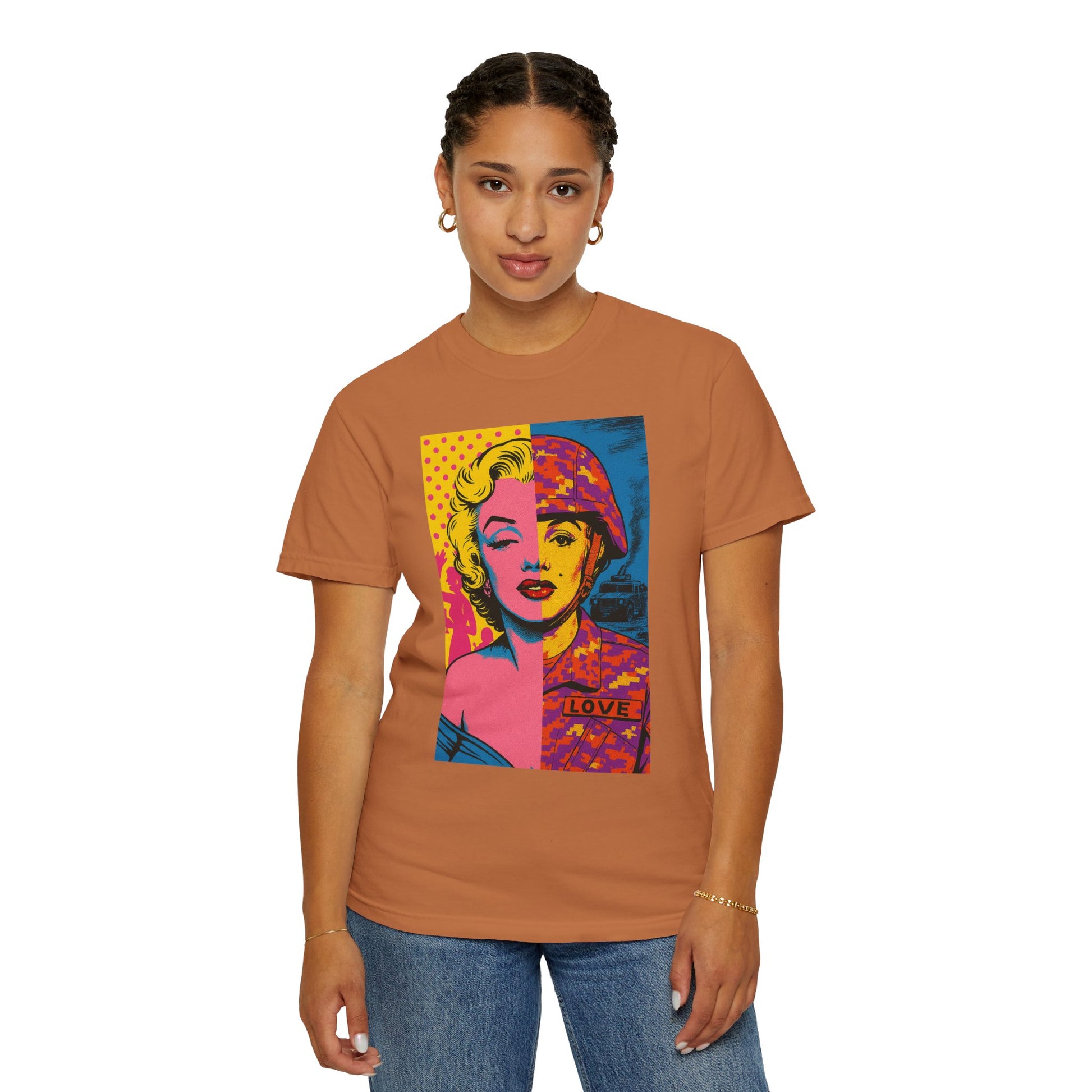 Marilyn Monroe Soldier Edition – Military-Urban Graphic Tee