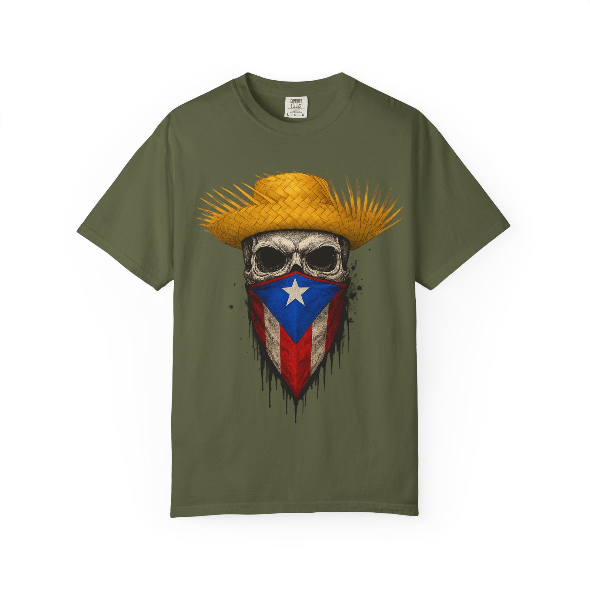 “Boricua Hasta el Hueso” Edition– Patriotic/Urban Graphic Tee