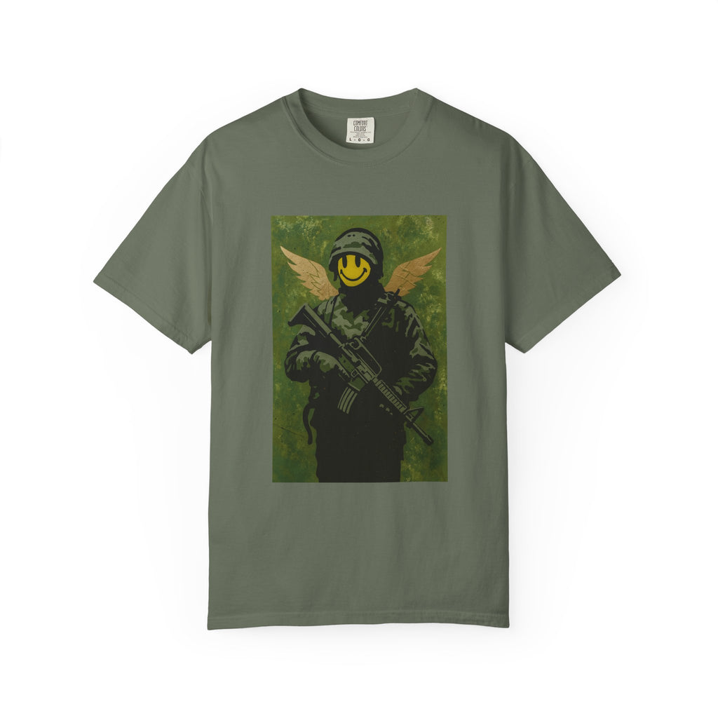 Happy Face Soldier Edition – Military-Urban Graphic Tee