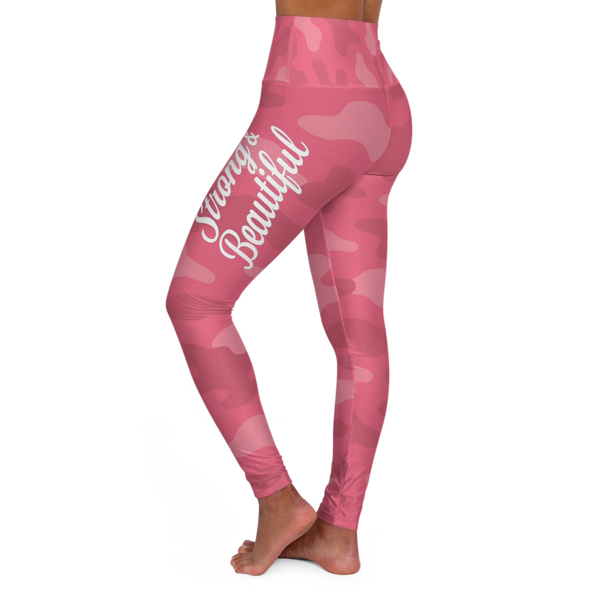 Empowerment High-Waisted Activewear Leggings – Strong & Beautiful Collection