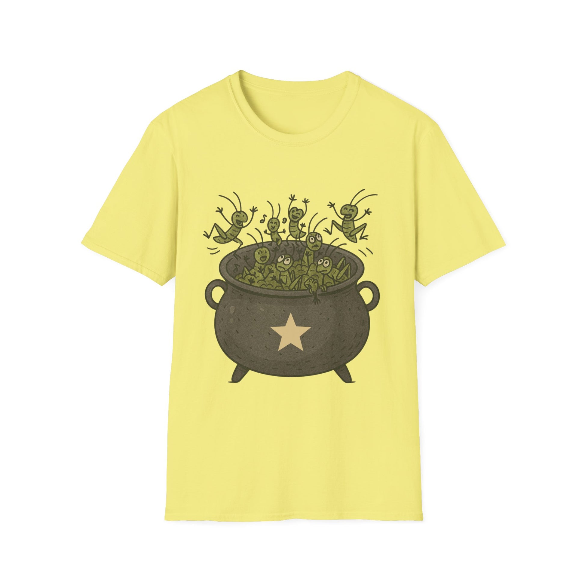 Funny T-Shirt: “Una Olla de Grillos”