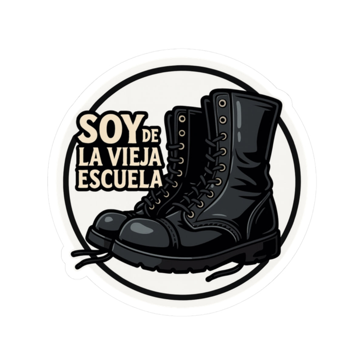 "Soy de la Vieja Escuela", Kiss-Cut Stickers
