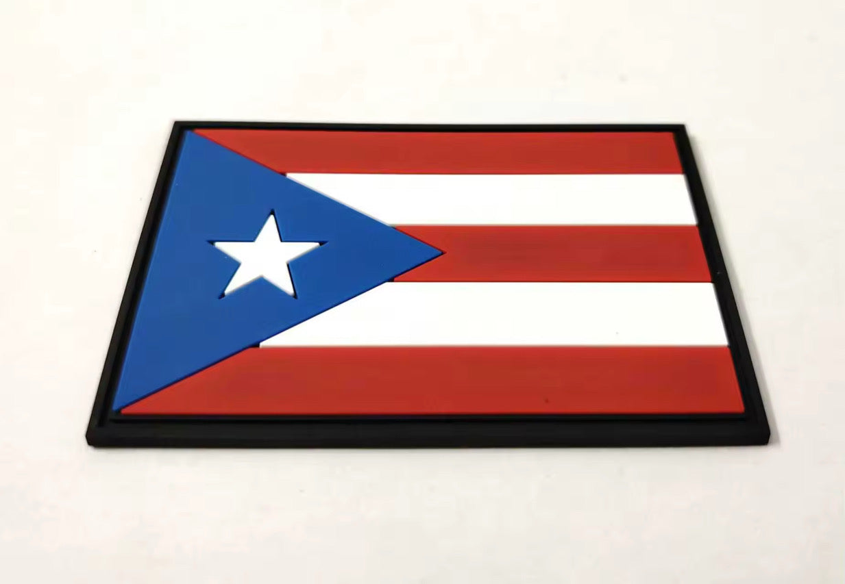 Puerto Rico flag - Tactical Morale PVC Patch