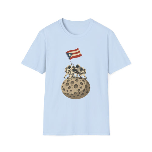 "Boricuas en la Luna" T-Shirt, Casual Wear