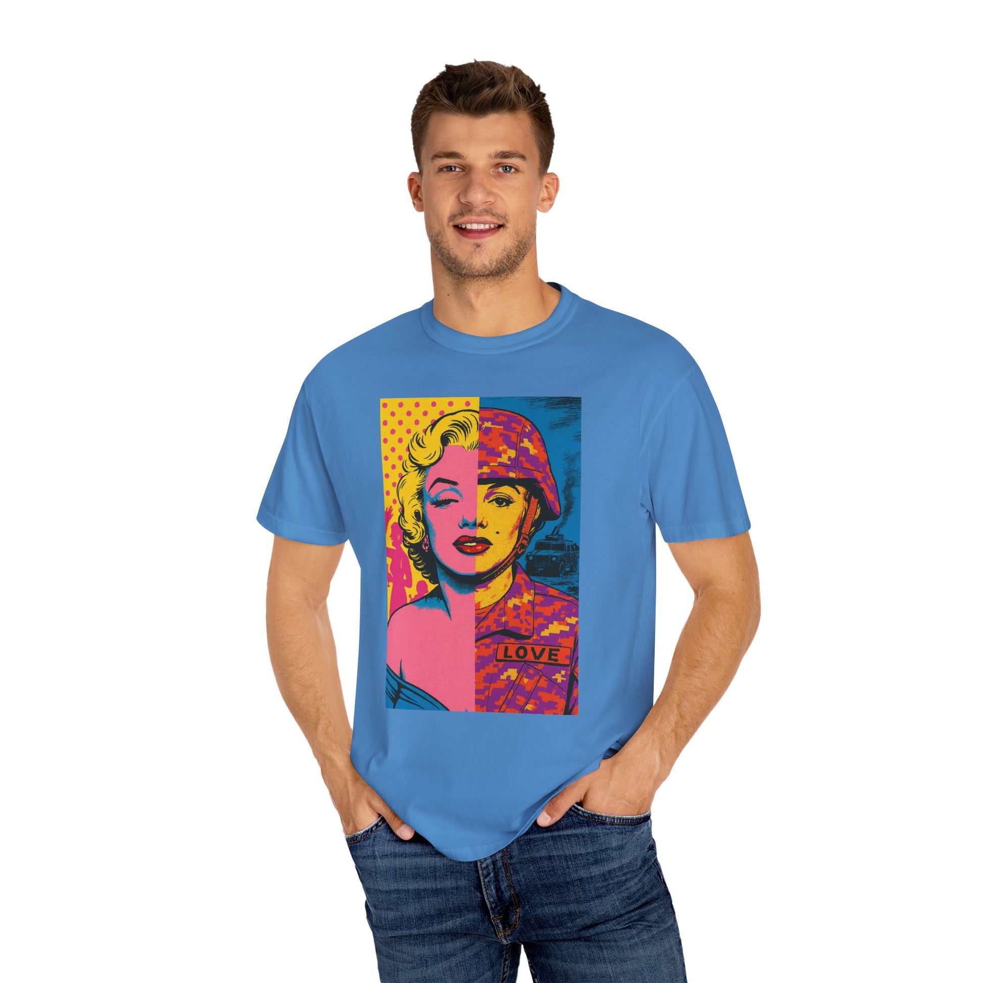 Marilyn Monroe Soldier Edition – Military-Urban Graphic Tee