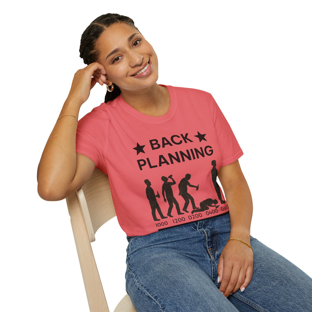 "Back-Planning My Hangover " – Funny Military T-Shirt