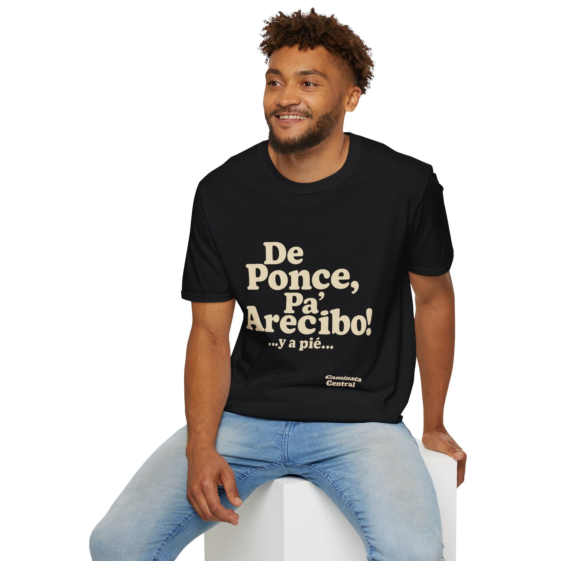 De Ponce P'a Arecibo - Caminata Central T-Shirt, Casual Wear