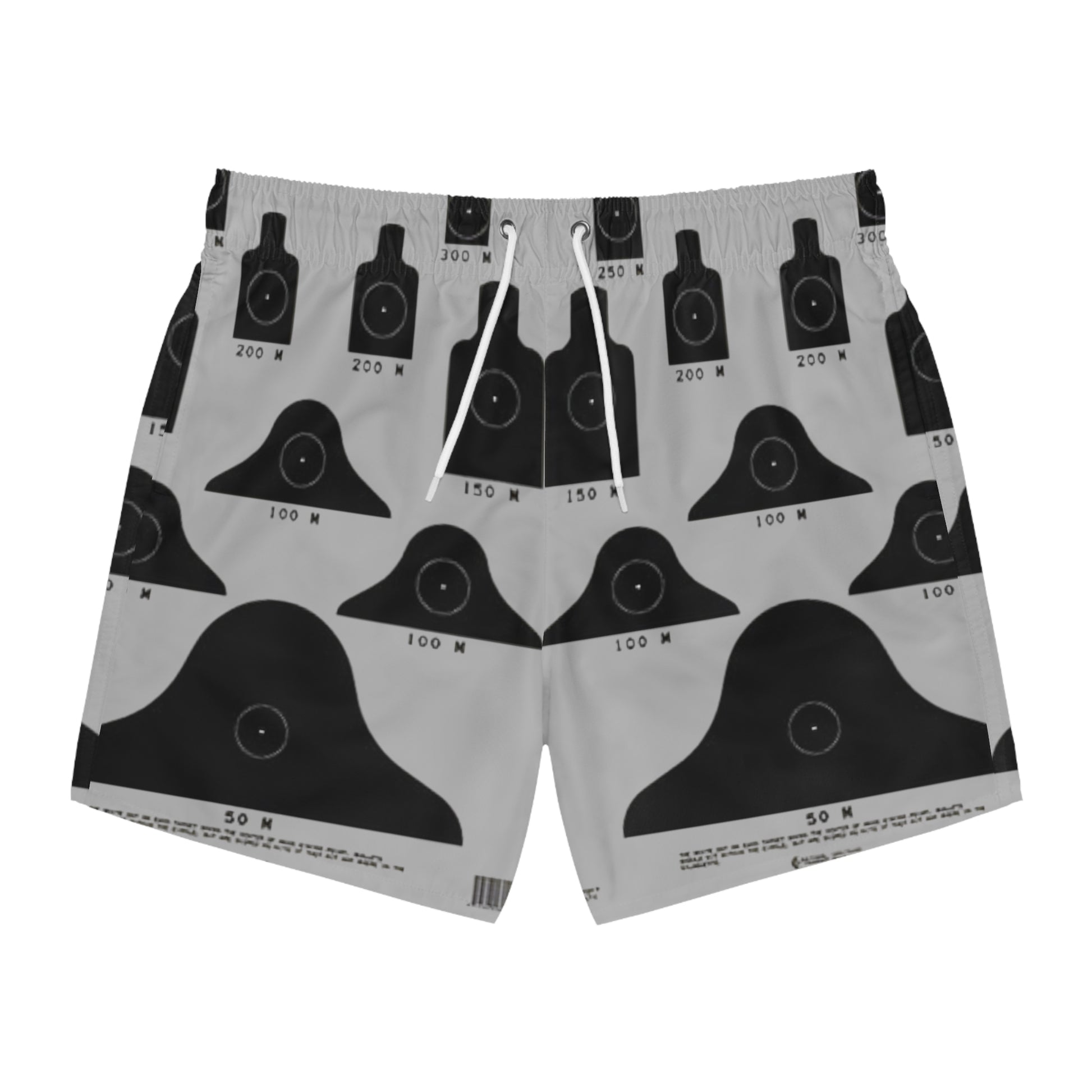 M4 Rifle Qual Card - Swim Shorts