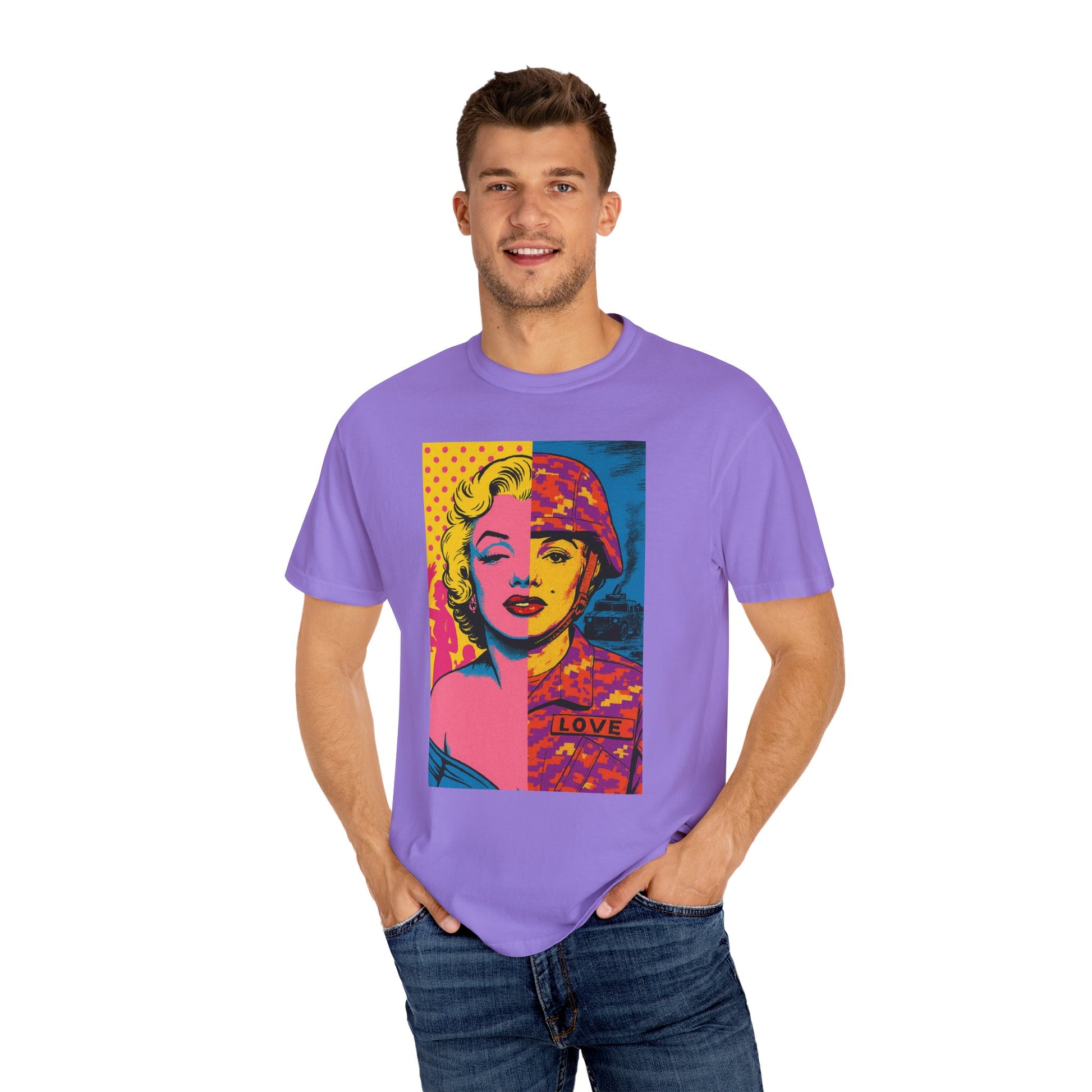 Marilyn Monroe Soldier Edition – Military-Urban Graphic Tee