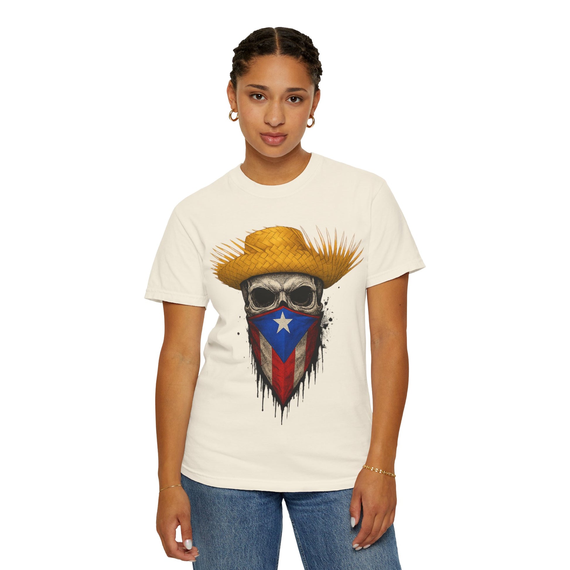“Boricua Hasta el Hueso” Edition– Patriotic/Urban Graphic Tee