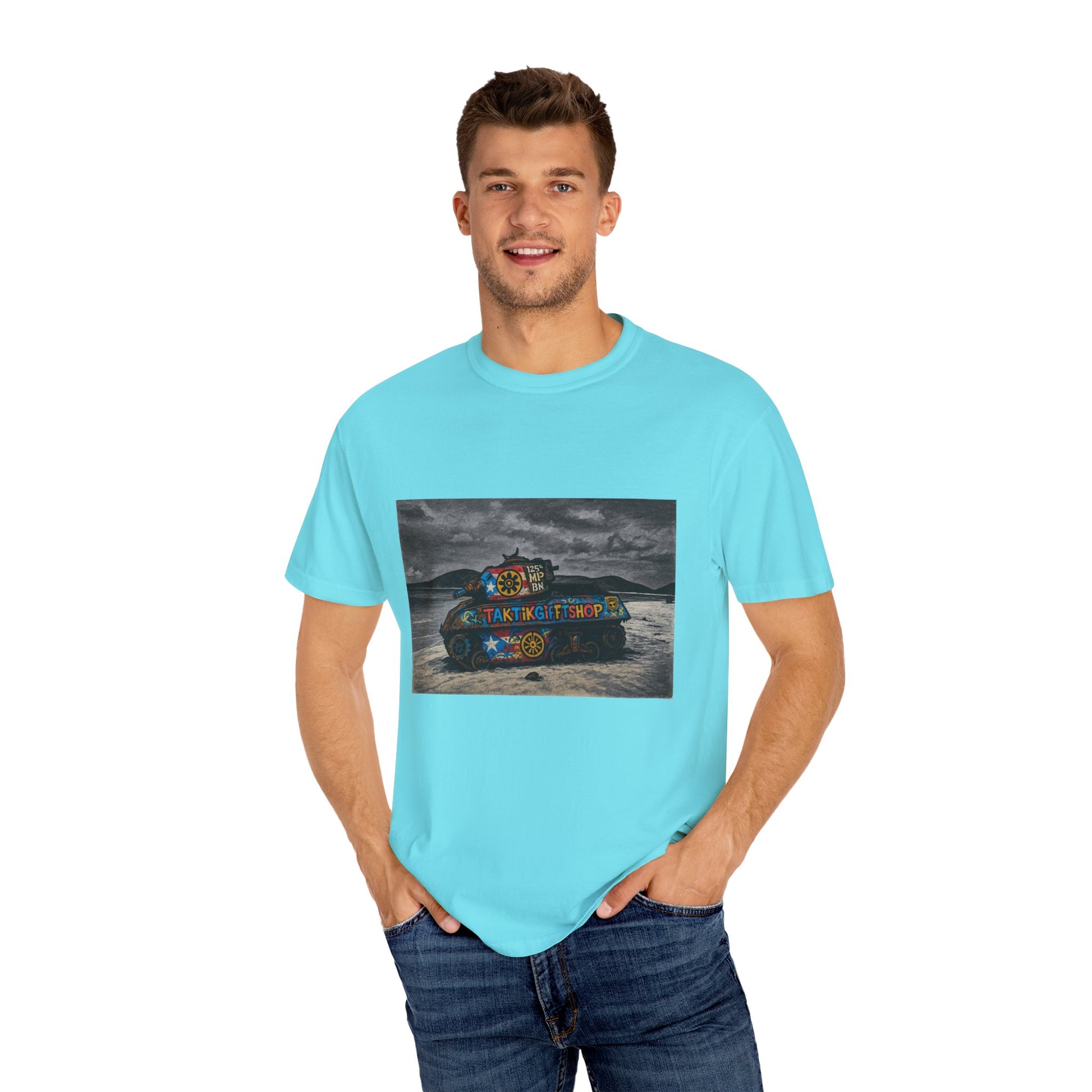 Playa Flamenco Tank Edition – Military-Urban Graphic Tee