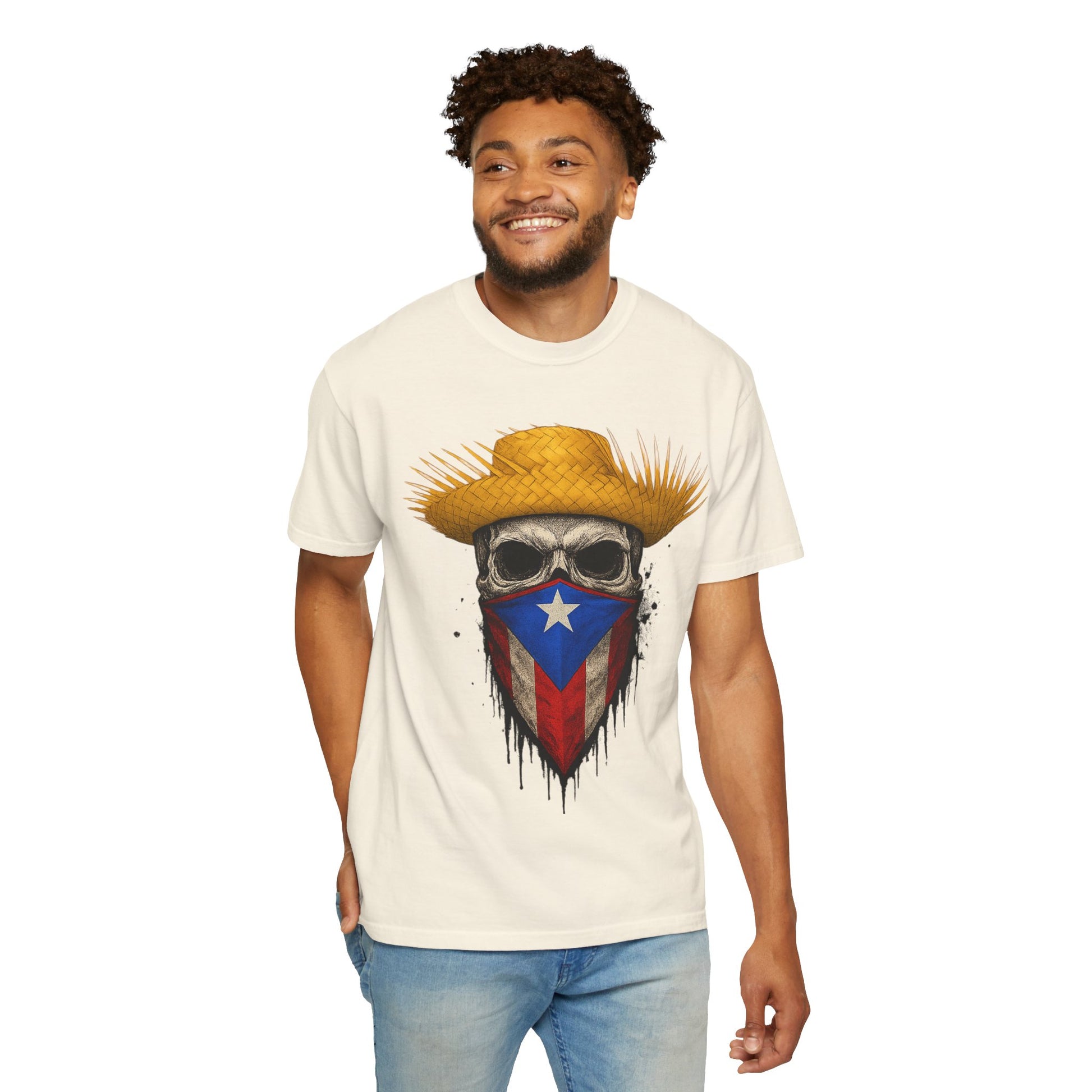 “Boricua Hasta el Hueso” Edition– Patriotic/Urban Graphic Tee