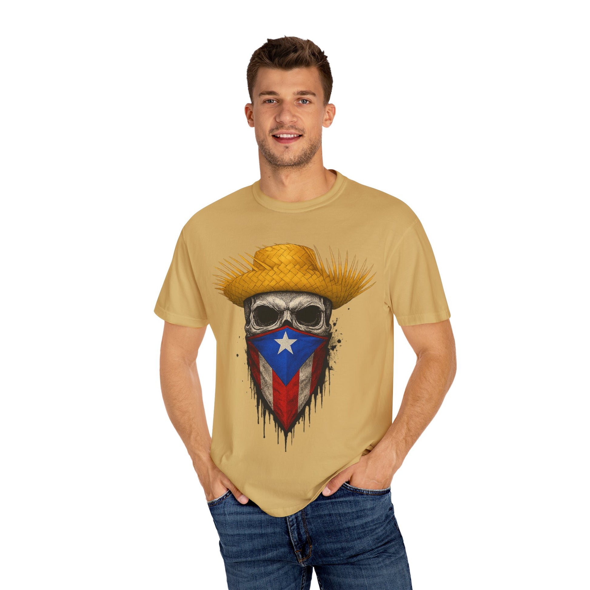 “Boricua Hasta el Hueso” Edition– Patriotic/Urban Graphic Tee