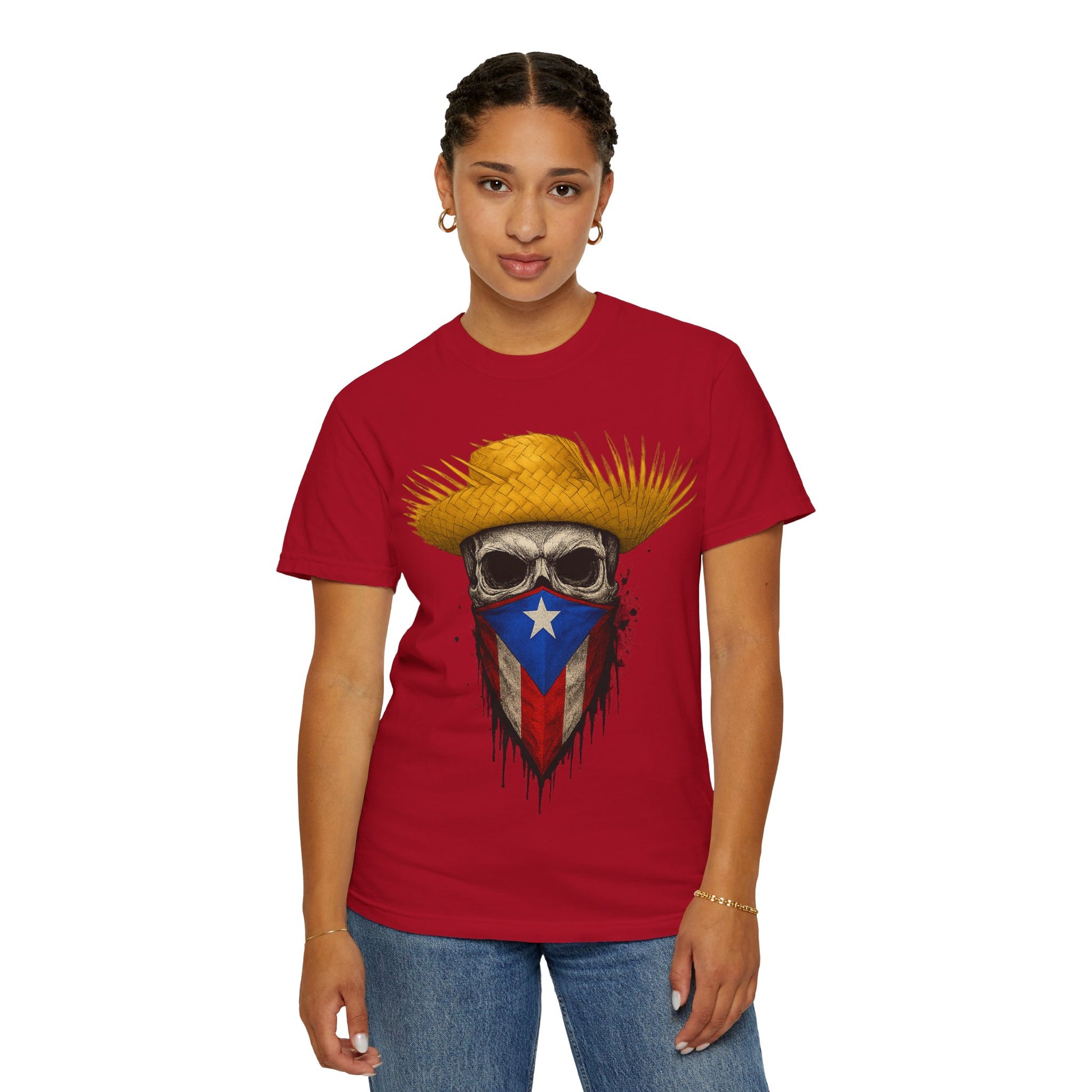 “Boricua Hasta el Hueso” Edition– Patriotic/Urban Graphic Tee
