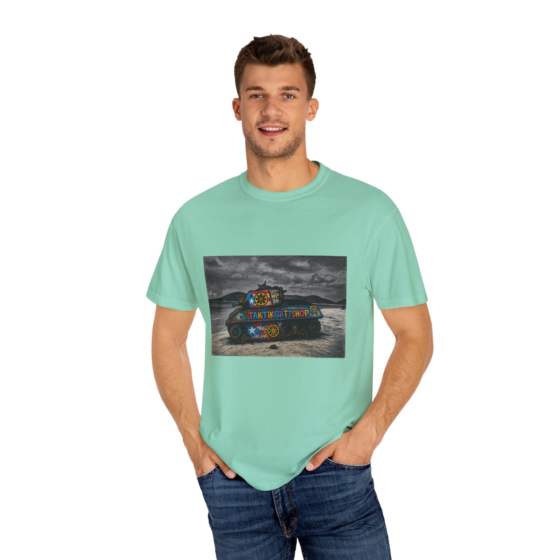 Playa Flamenco Tank Edition – Military-Urban Graphic Tee