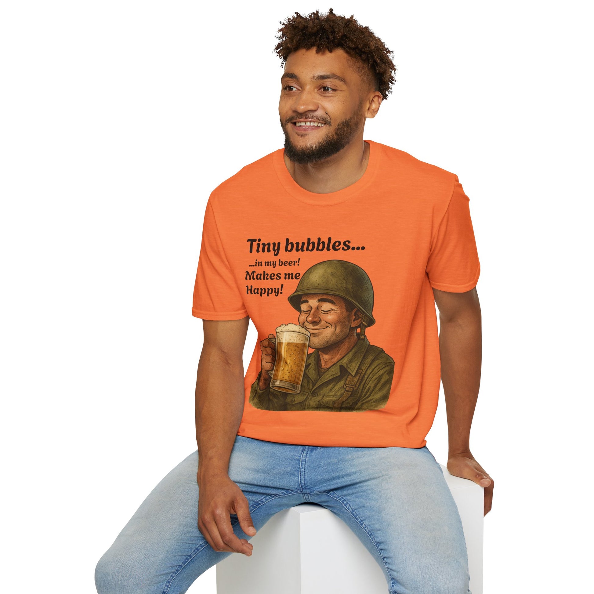 Tiny Bubbles T-Shirt – Cadence & Cold Ones Edition
