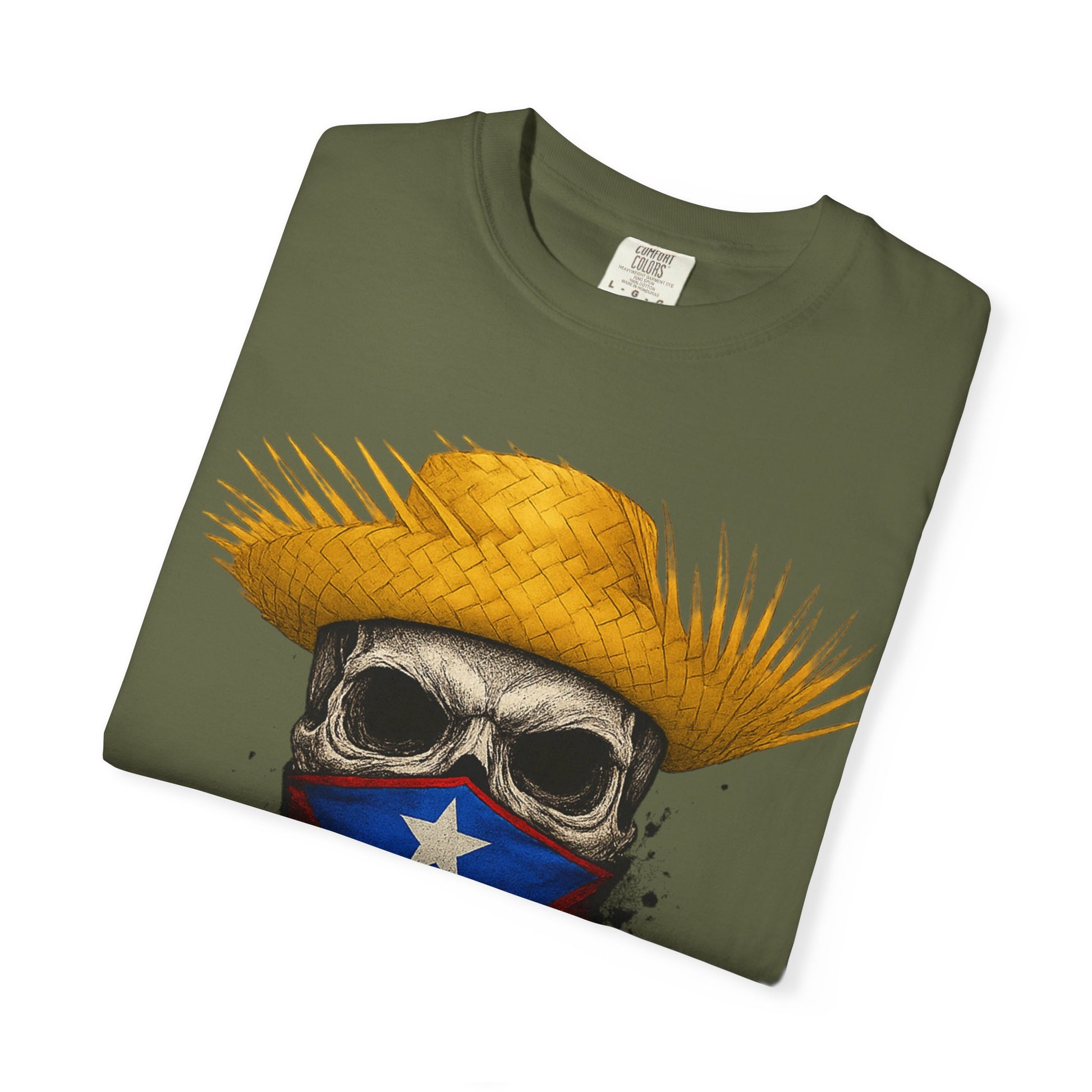 “Boricua Hasta el Hueso” Edition– Patriotic/Urban Graphic Tee