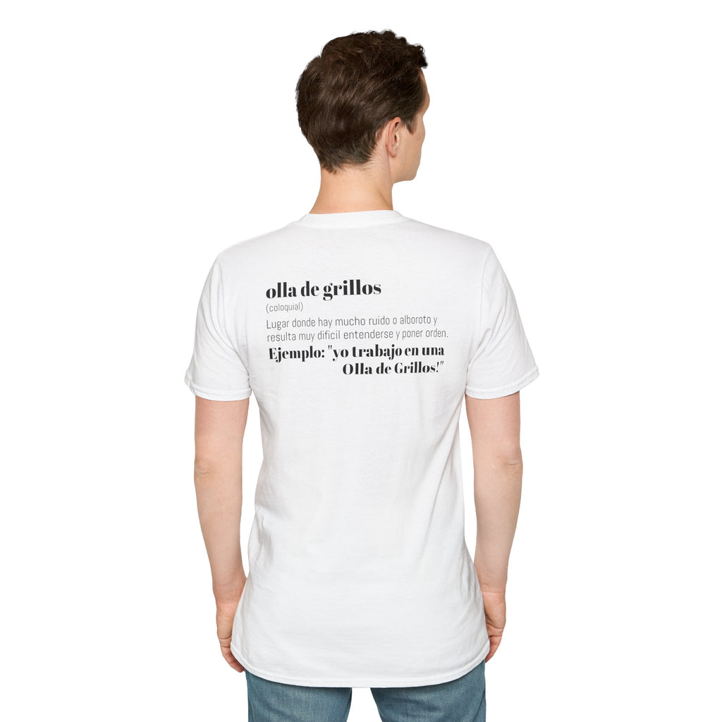 Funny T-Shirt: “Una Olla de Grillos”