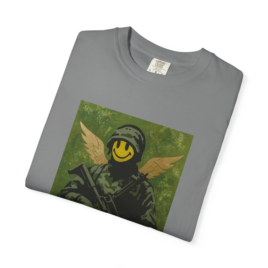 Happy Face Soldier Edition – Military-Urban Graphic Tee