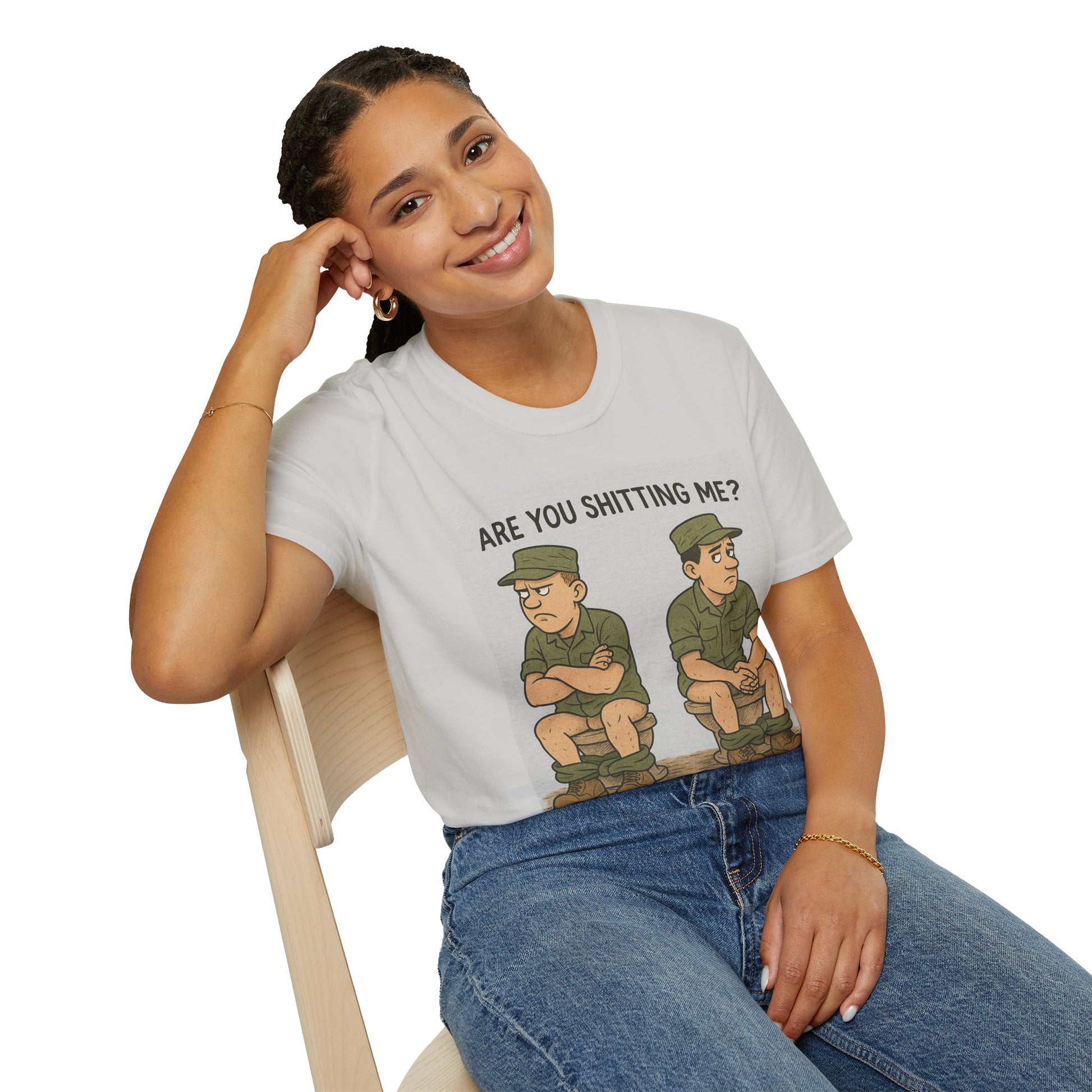 Latrine Brotherhood T-Shirt – Where Bonds (and Bowels) Were Made