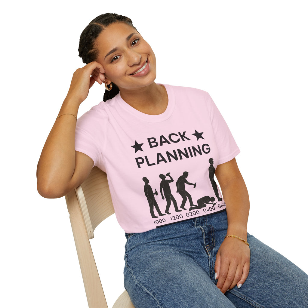 "Back-Planning My Hangover " – Funny Military T-Shirt